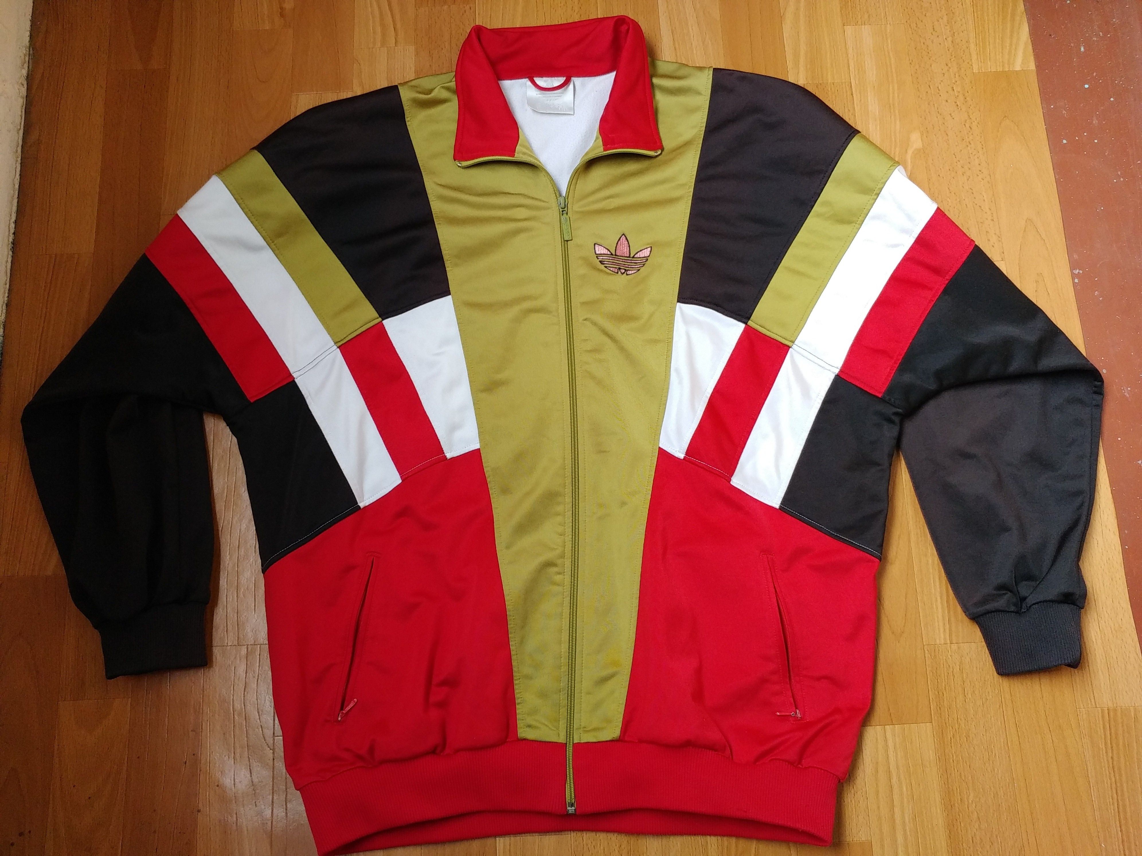 Adidas × Vintage ADIDAS jacket, vintage Adidas Team 90s hip hop 1990s size L Size US L / EU 52-54 / 3 - 13 Thumbnail