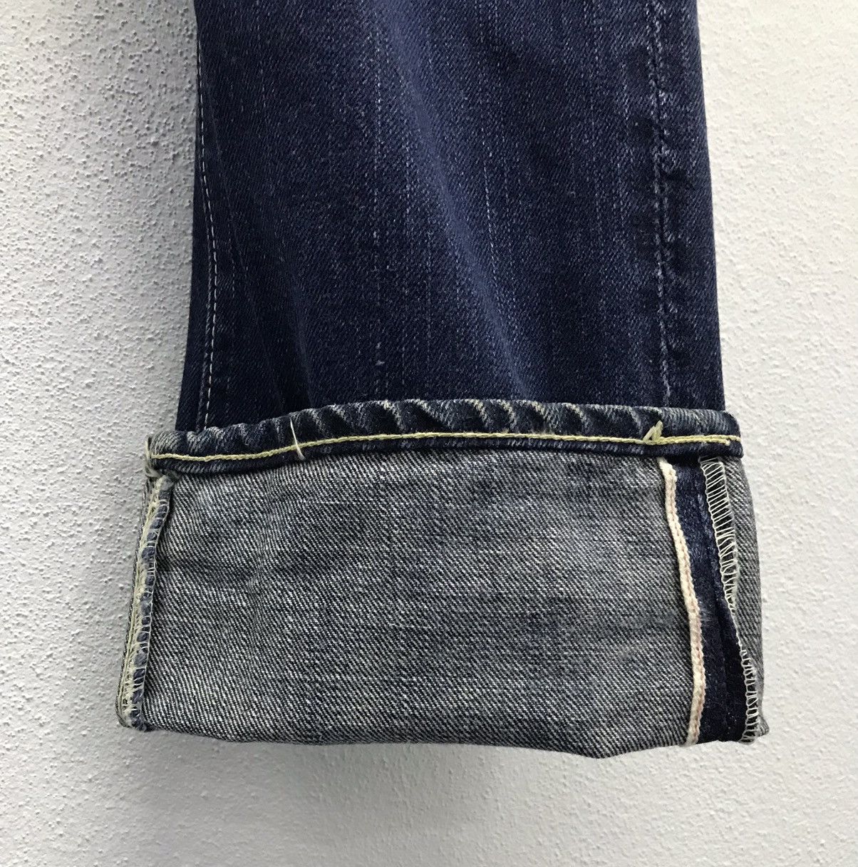 Japanese Brand × Vintage Vintage Deep Blue Made In Japan Denim Pants Size US 30 / EU 46 - 12 Thumbnail