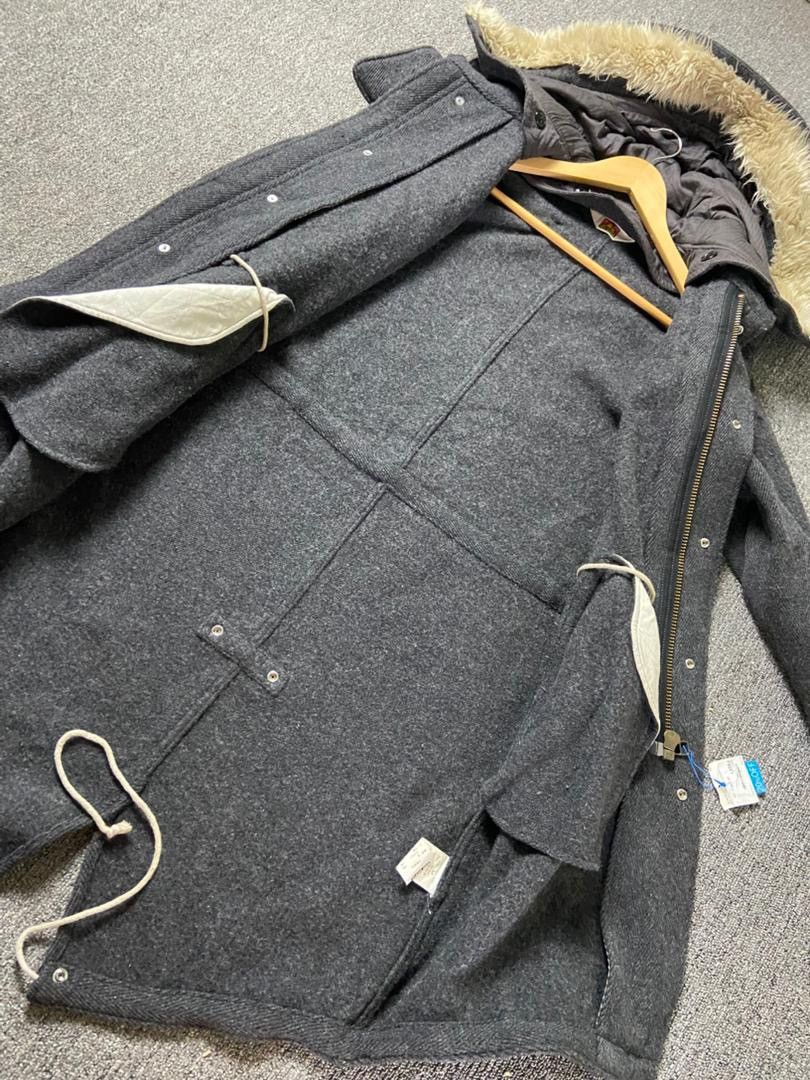 Ben Davis Ben Davis Wool Blend + Faux Fur Parka Coat (198) Size US XS / EU 42 / 0 - 8 Thumbnail