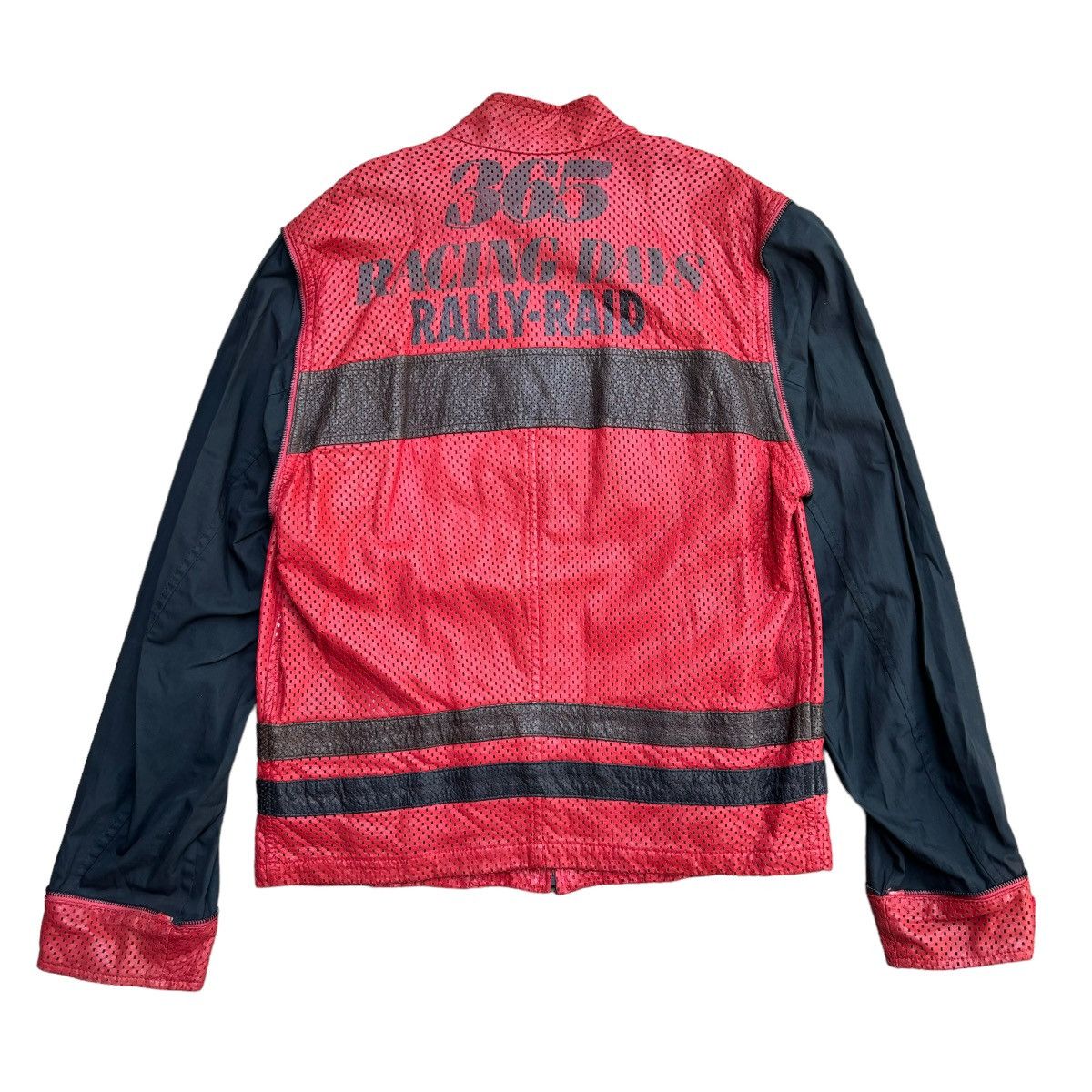 Gianfranco Ferre Ferre Racing Team Rally Dakar Leather Jacket Size US M / EU 48-50 / 2 - 14 Thumbnail