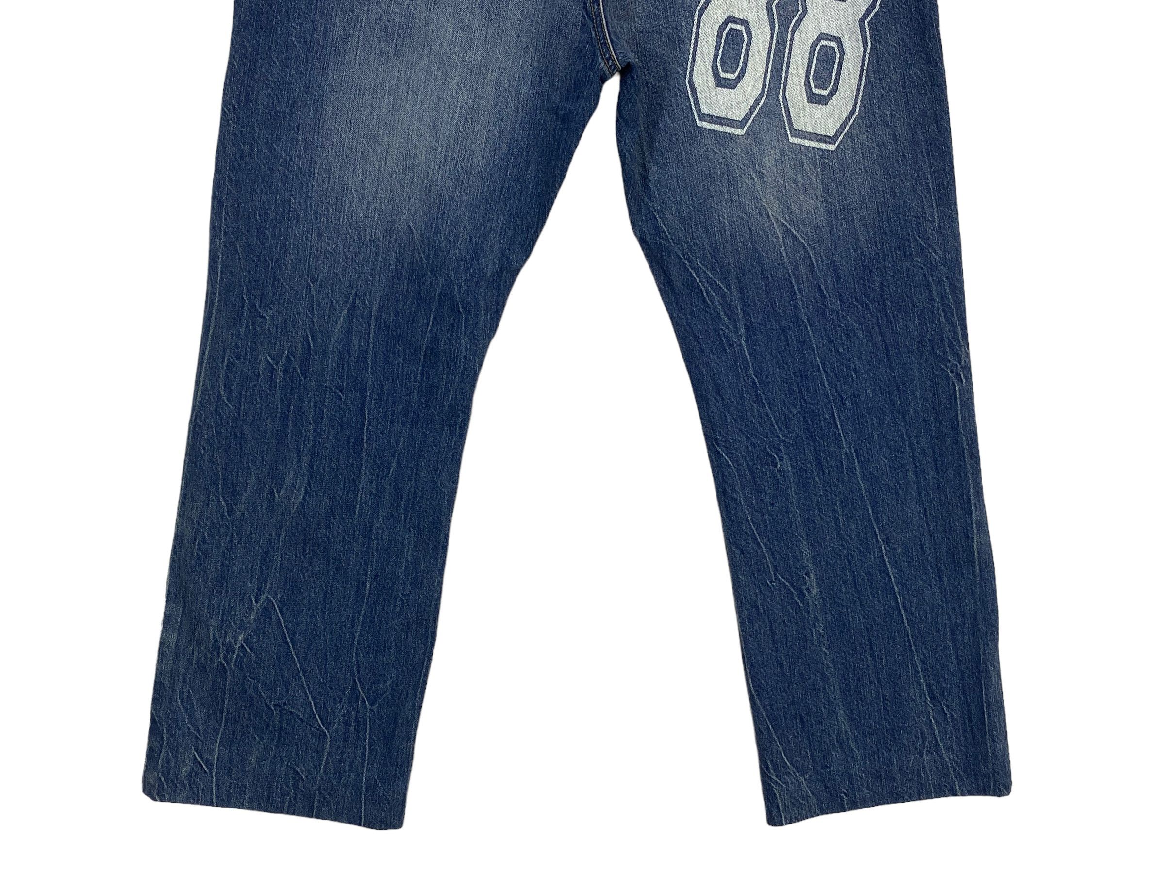Japanese Brand Bee Unity Denim Baggy Jeans Hip Hop Jeans Size US 36 / EU 52 - 6 Thumbnail