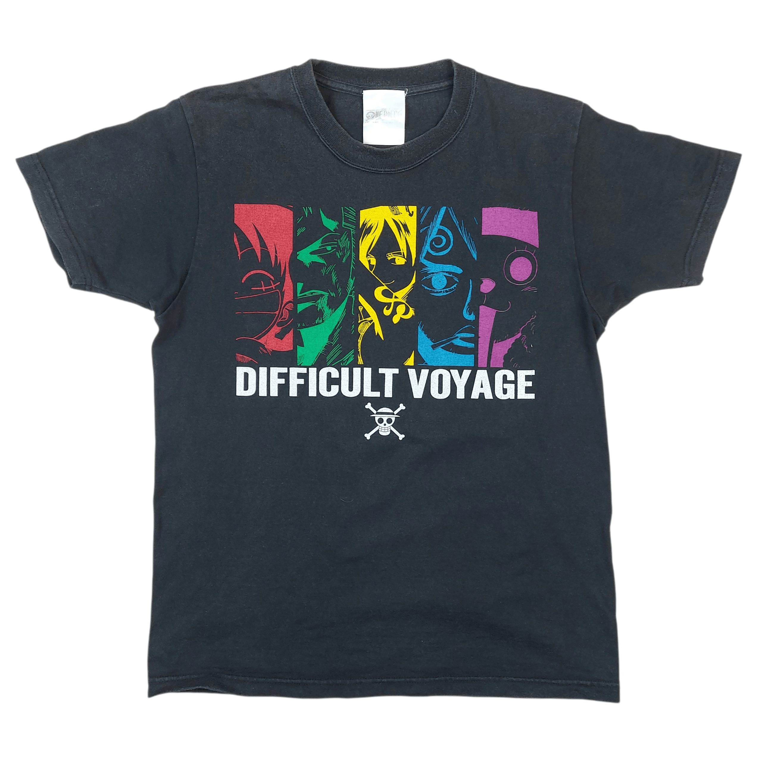 Anime Vintage Y2K One Piece Grand Pirate Age Manga Anime TEE Size US S / EU 44-46 / 1 - 2 Thumbnail