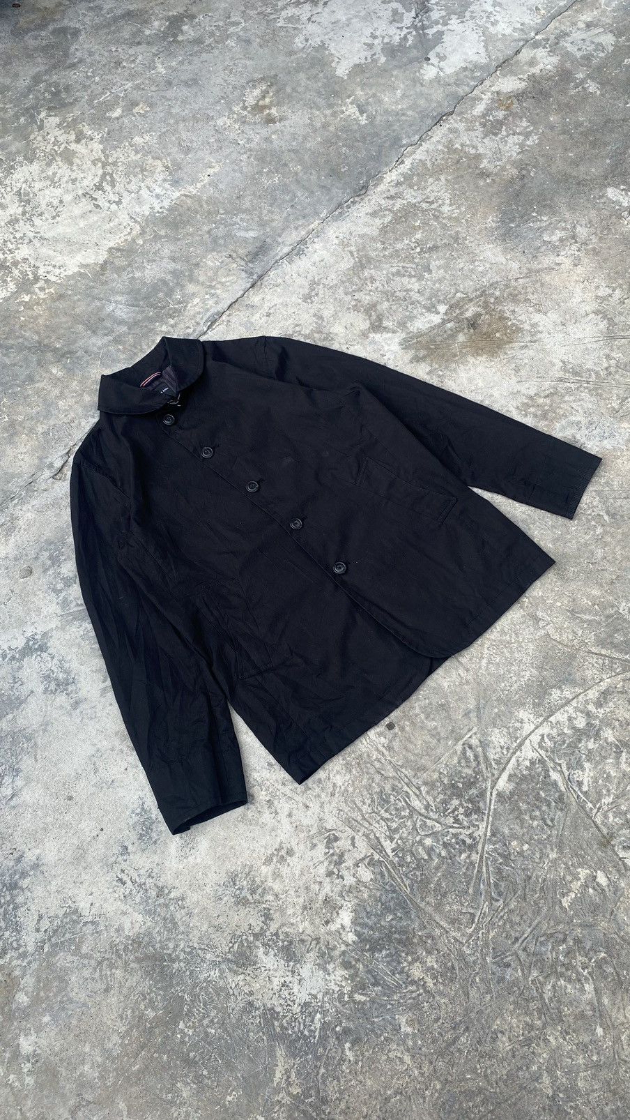 image of Plus One Clothing Chore Black Jacket, Men's (Size Large)