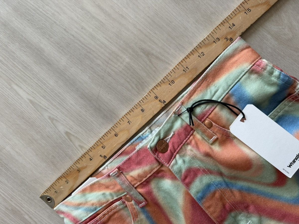 Wrangler NEW Wrangler Wild West 603 High Rise Straight Rainbow Sz 27 Size 27" / US 4 / IT 40 - 6 Thumbnail