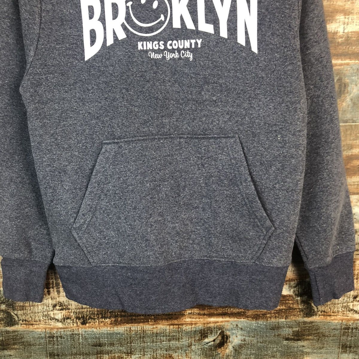 Japanese Brand Broklyn home boys sweatshirt Grey Hoodie #A1459 Size US S / EU 44-46 / 1 - 6 Thumbnail