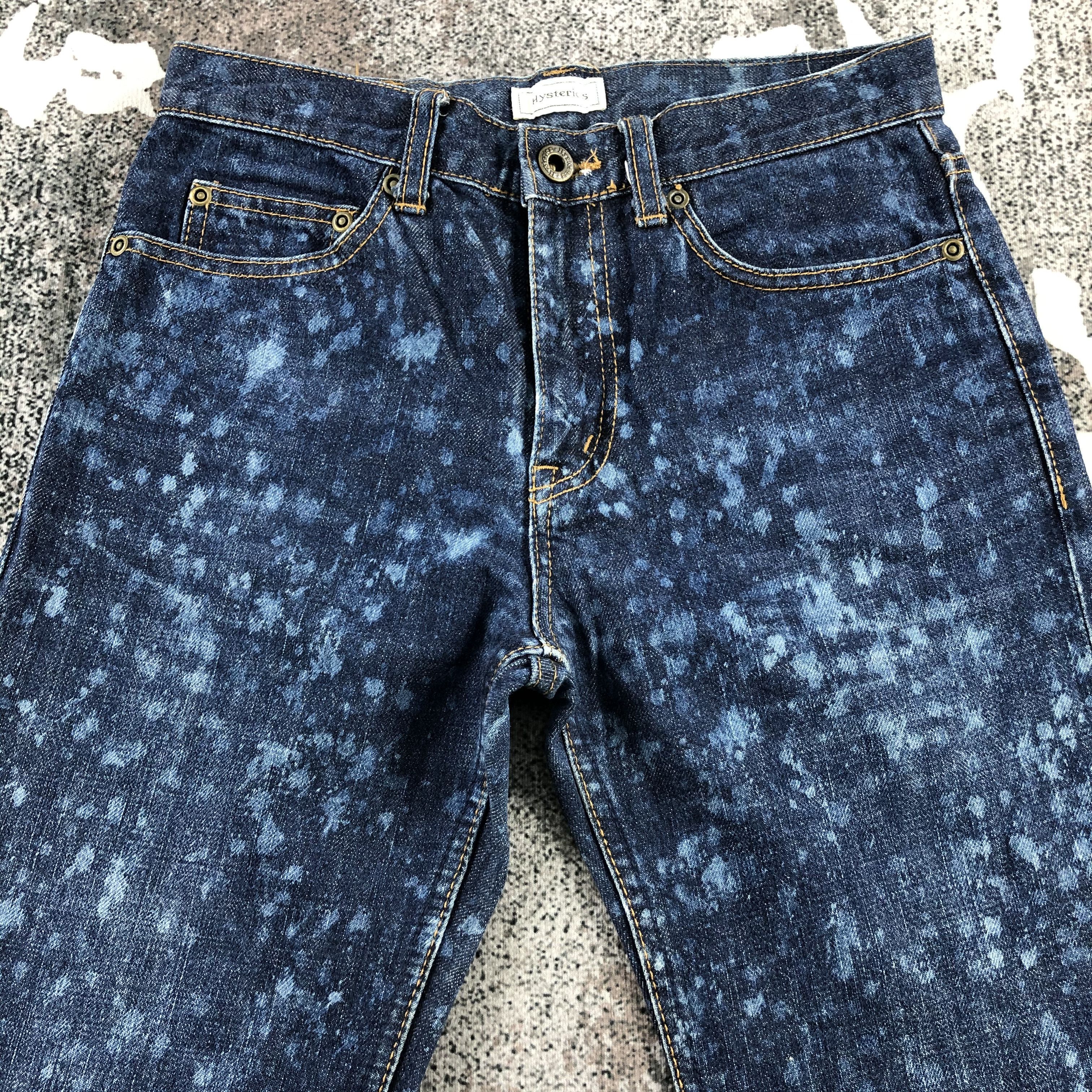 Hysteric Glamour Hysteric Glamour Denim Acid Wash Jeans KJ1020 Size US 28 / EU 44 - 3 Thumbnail