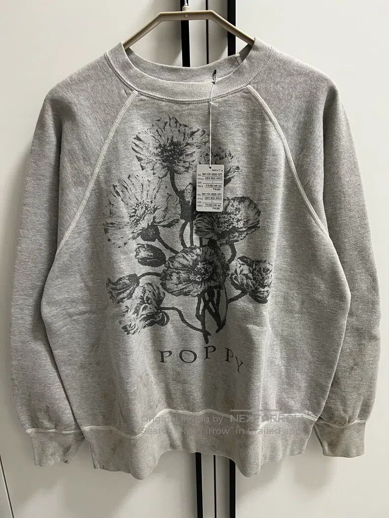 Saint Michael Saint Michael Floral distressed vintage sweatshirt Size US L / EU 52-54 / 3 - 1 Thumbnail