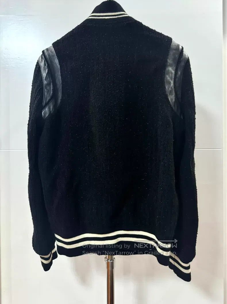Saint Laurent Paris Saint Laurent Paris Black Patchwork Baseball Jacket i Size US S / EU 44-46 / 1 - 2 Thumbnail