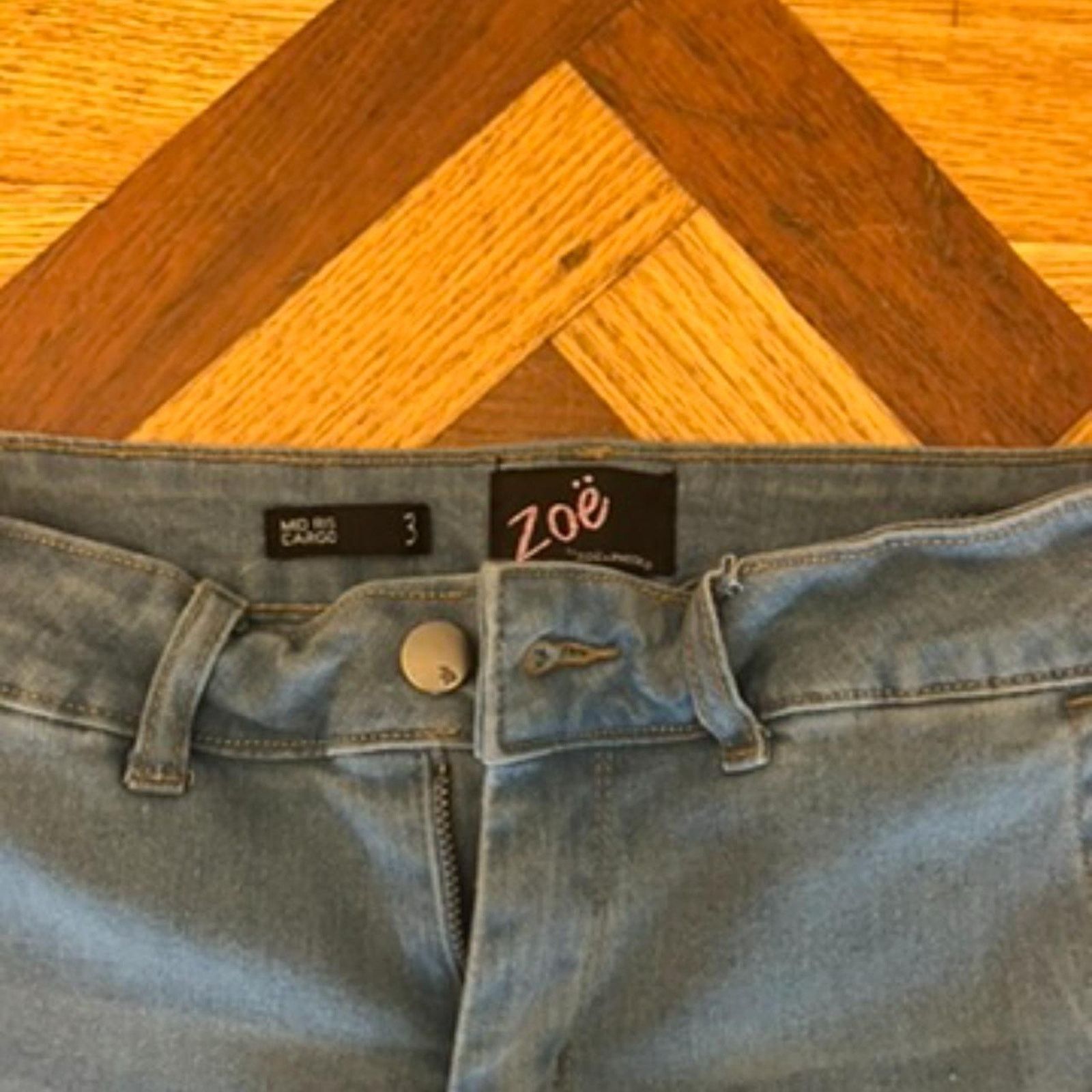 Other (3) Zoë Mid Rise Cargo Jeans (Size 3) Size S / US 4 / IT 40 - 2 Thumbnail