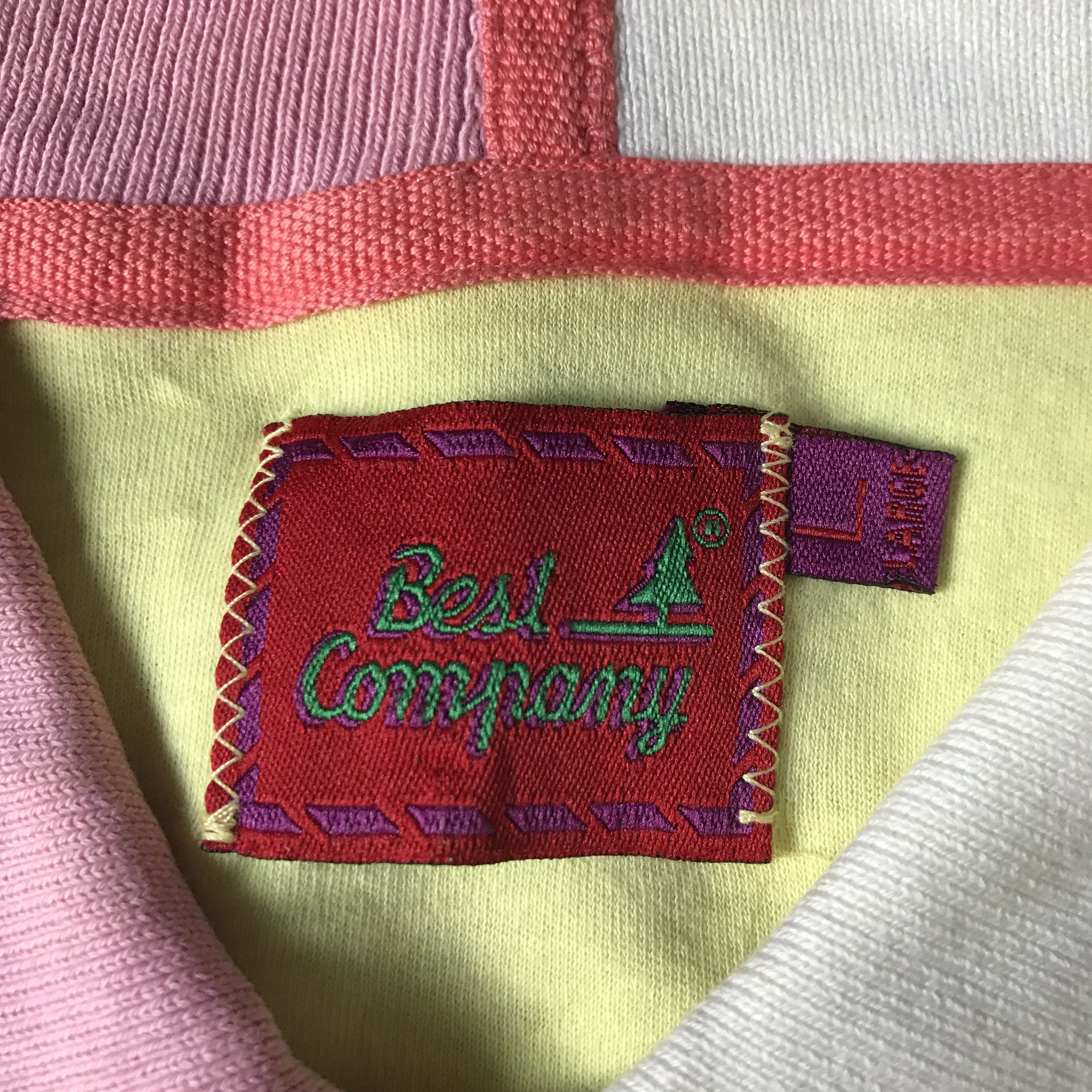 Vintage Vintage Best Company Italian Paninaro History Polo shirt Size US L / EU 52-54 / 3 - 2 Thumbnail