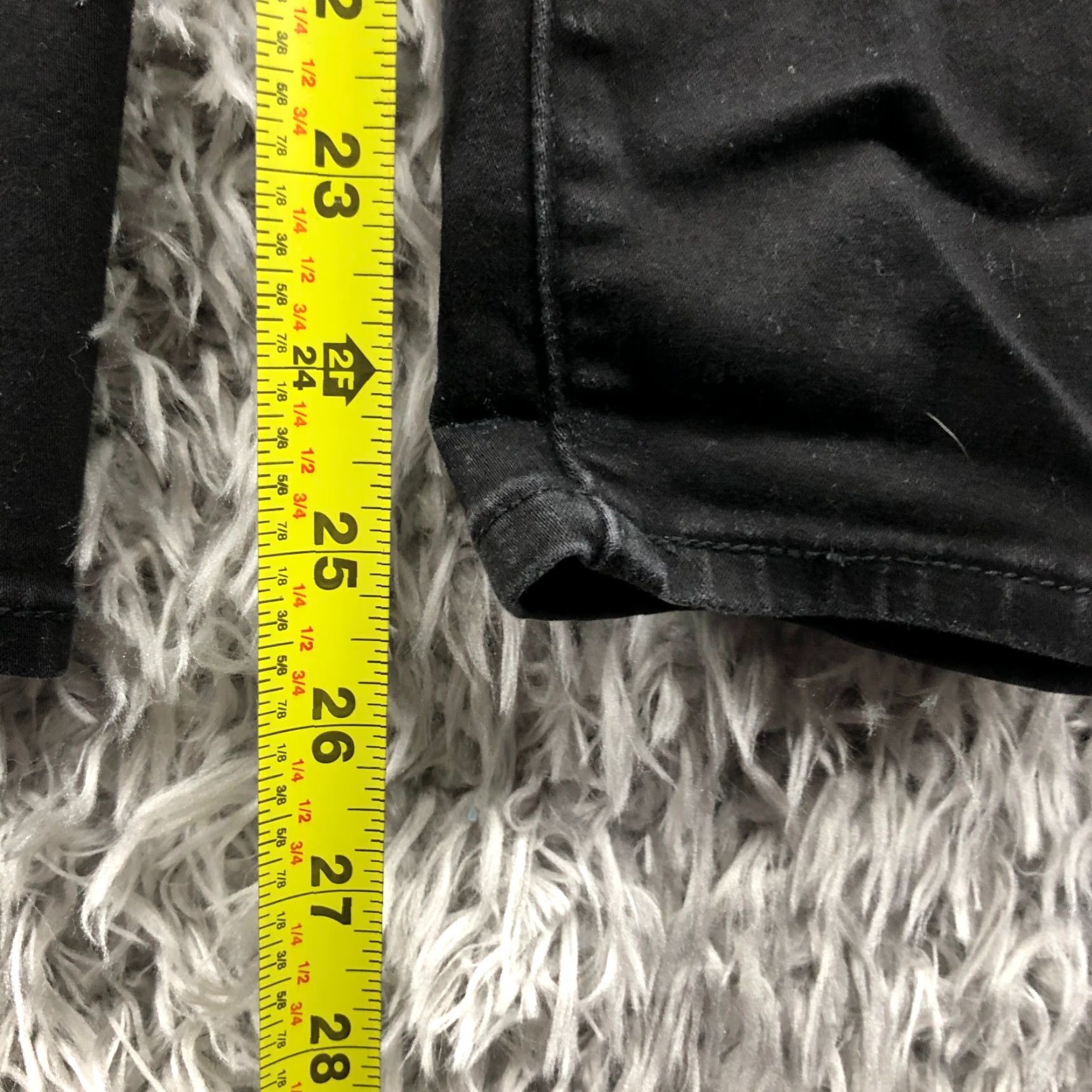 Levi's Levi's Pull-On Skinny Jeans Size 6 Womens Mid Rise Dark Wash Black Denim Size 28" / US 6 / IT 42 - 3 Thumbnail