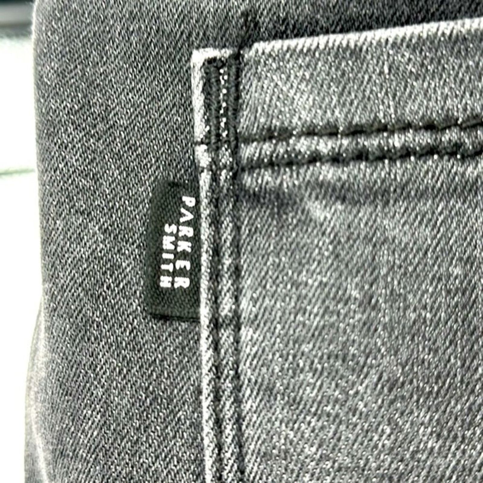 & Other Stories PARKER SMITH 26 Skinny Jeans Raw Step Hem Star Studded Crop Size 26" / US 2 / IT 38 - 12 Thumbnail