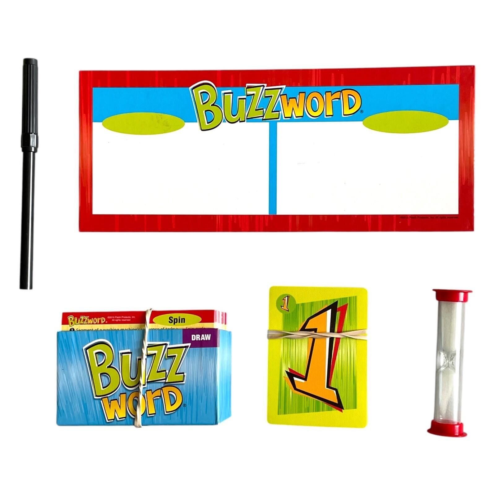 Other Buzz Word Board Game 2010 Complete Patch 1000 Clues CLEAN! Size ONE SIZE - 4 Thumbnail