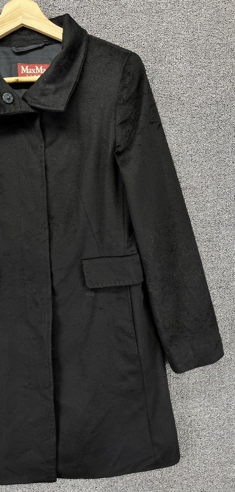 Max Mara Vintage Max Mara Studio Wool Jacket Size XS / US 0-2 / IT 36-38 - 4 Thumbnail
