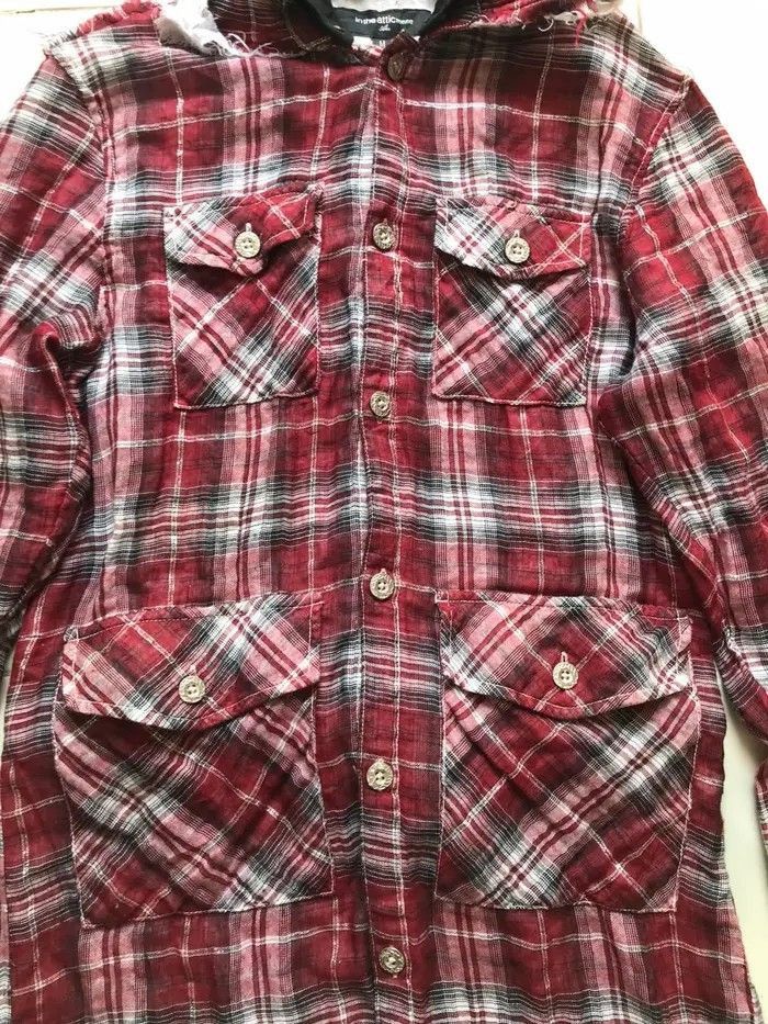 In The Attic × Japanese Brand In The Attic Jacket Flanel Hoodie Size US M / EU 48-50 / 2 - 3 Thumbnail