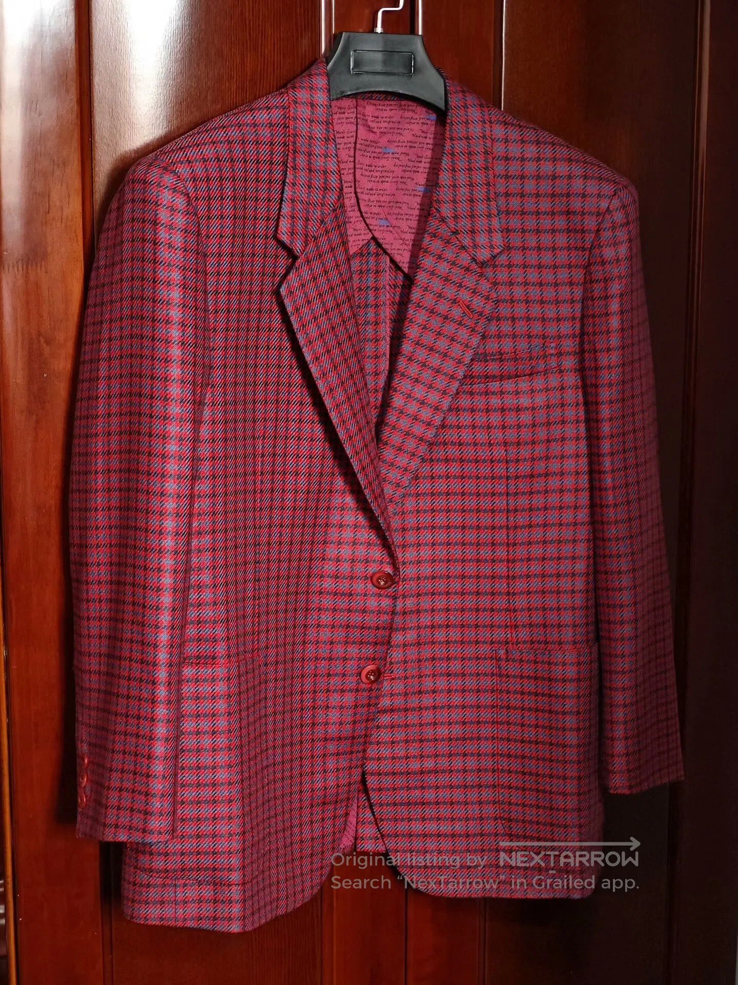 Japanese Brand Dormeuil Cashmere and Linen Suit Jacket. Size US M / EU 48-50 / 2 - 1 Thumbnail