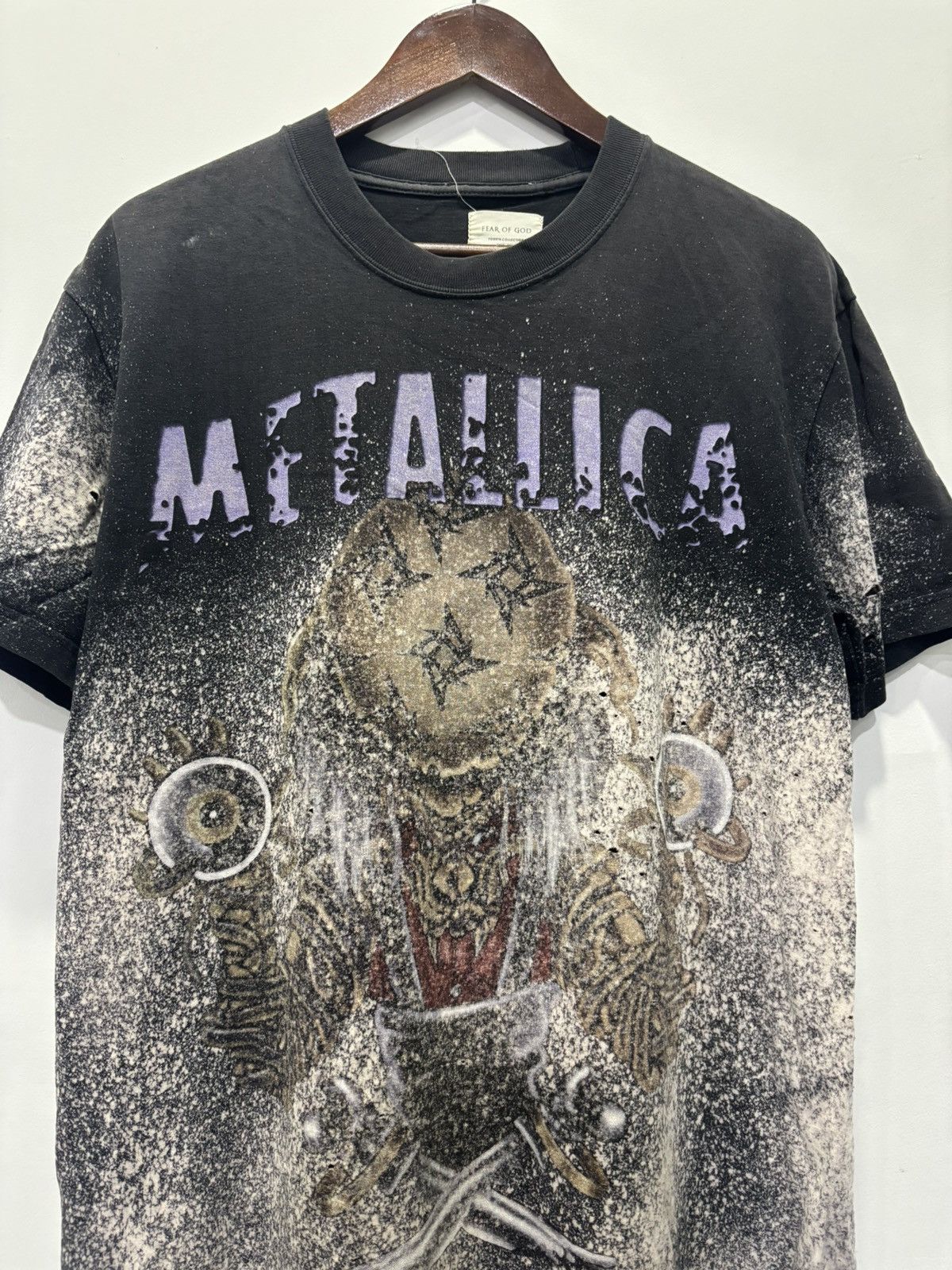 Fear of God × Metallica Fear Of God Metallica Tshirt Size US XL / EU 56 / 4 - 3 Thumbnail