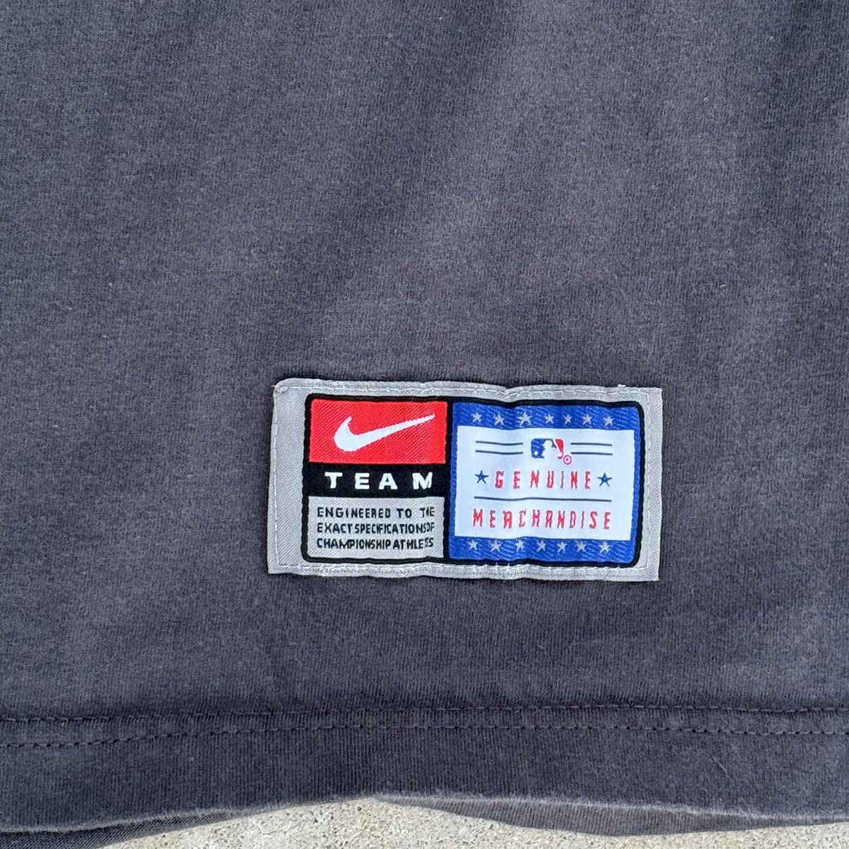 Nike × Vintage Vintage Y2K Grey AZ DBacks Nike Center Swoosh Graphic Tee XL Size US XL / EU 56 / 4 - 6 Thumbnail