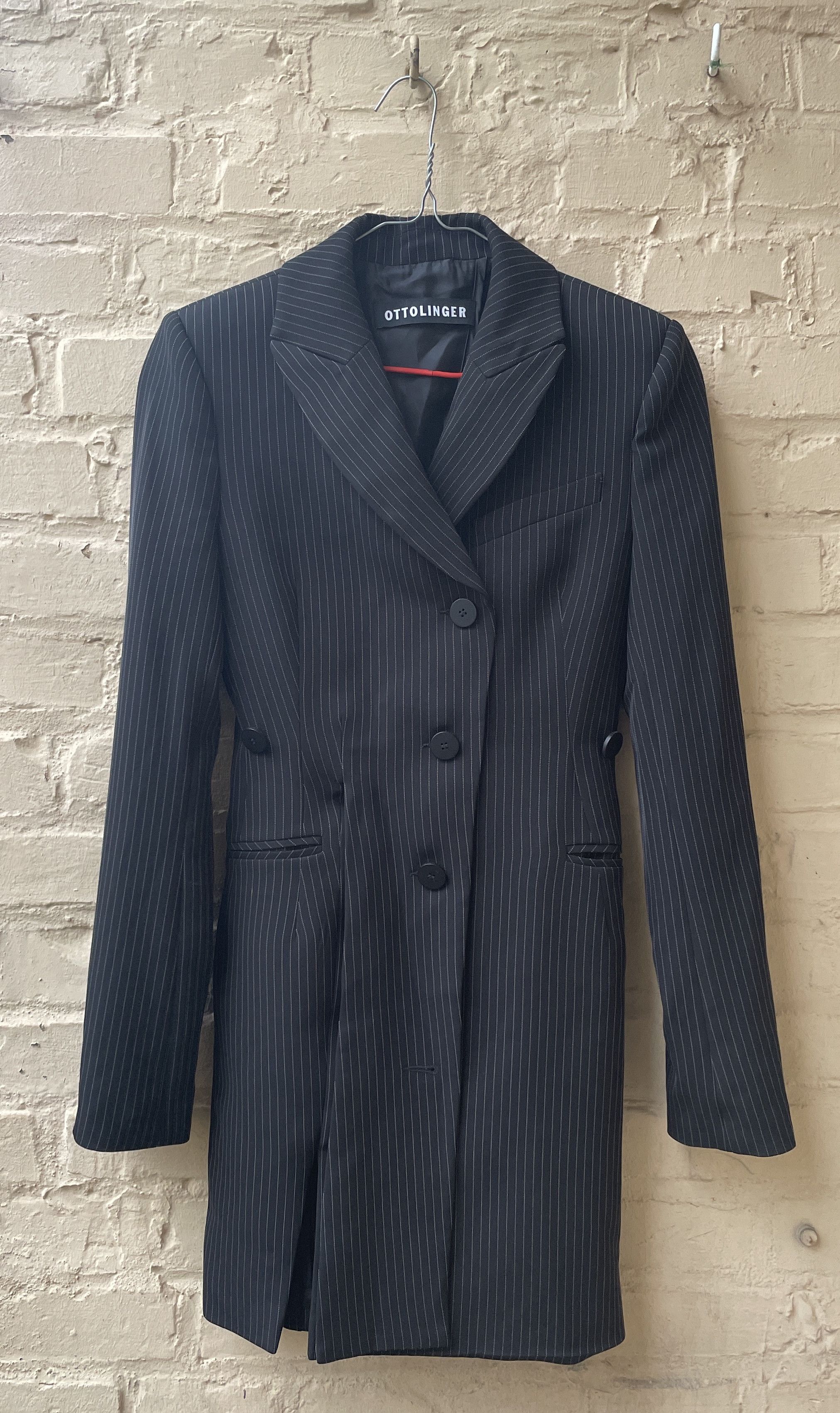 Ottolinger OTTOLINGER Suit pinstripe blazer dress Size XS / US 0-2 / IT 36-38 - 1 Thumbnail