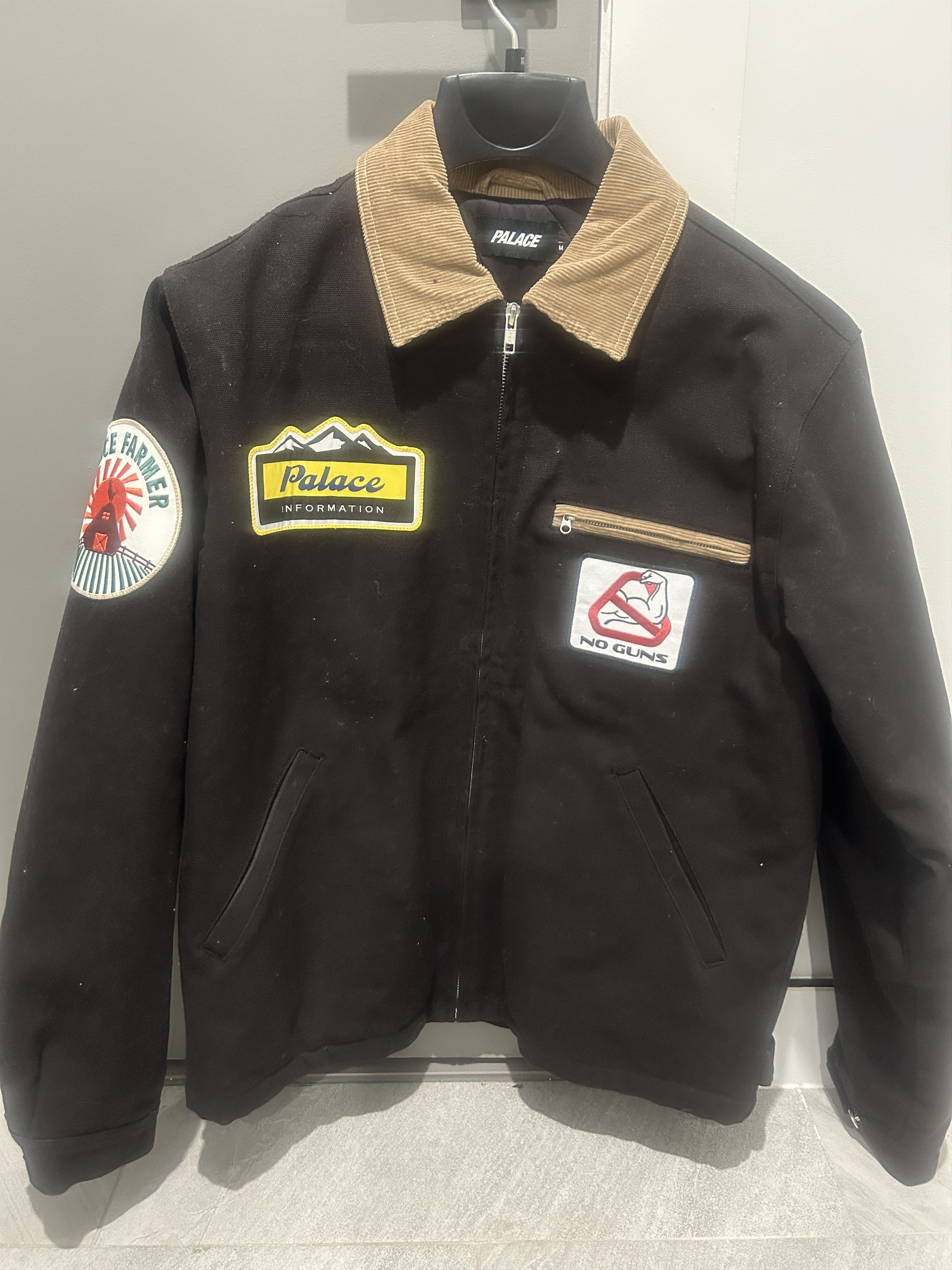 PALACE SKATEBOARDS BADGE WORK JACKET
