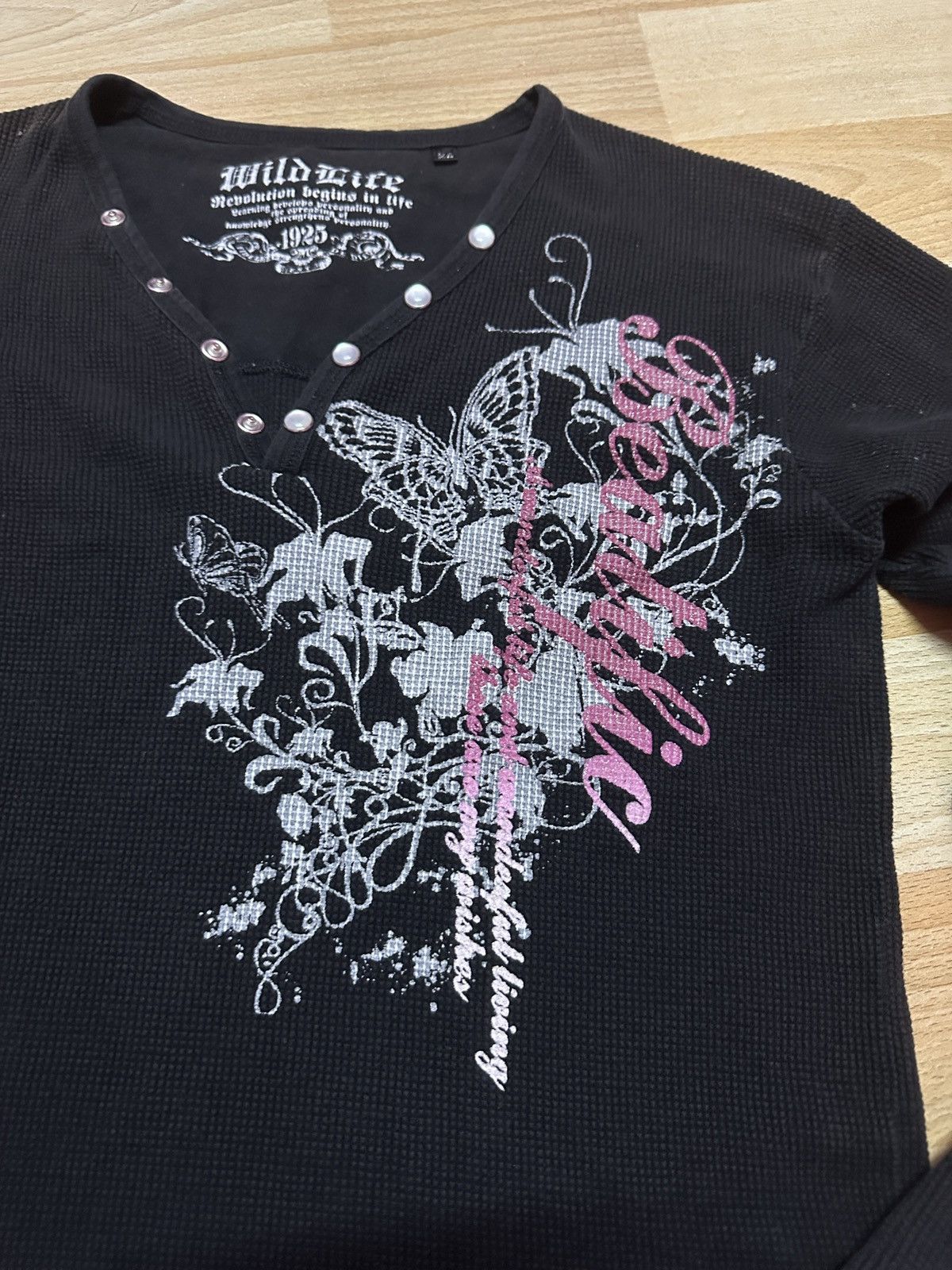 Beauty Beast Poem Long Sleeve Japanese Brand 🔥Rare Size US M / EU 48-50 / 2 - 7 Thumbnail