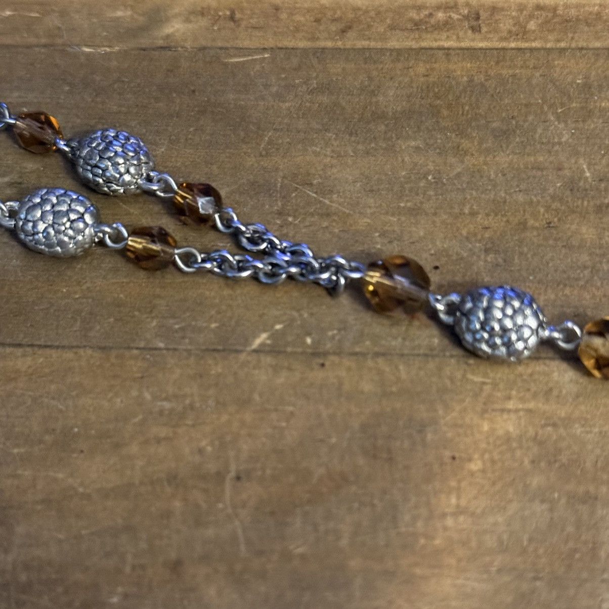 Other Silver tone station acorn pendant Y necklace Size ONE SIZE - 3 Thumbnail