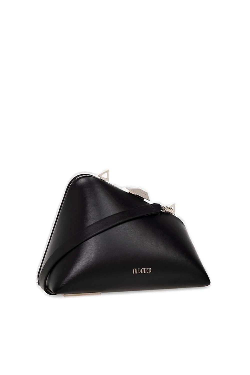 The Attico o1s22i1n1024 Size: OS / Midnight Mini Clutch Bag in Black Size ONE SIZE - 3 Thumbnail