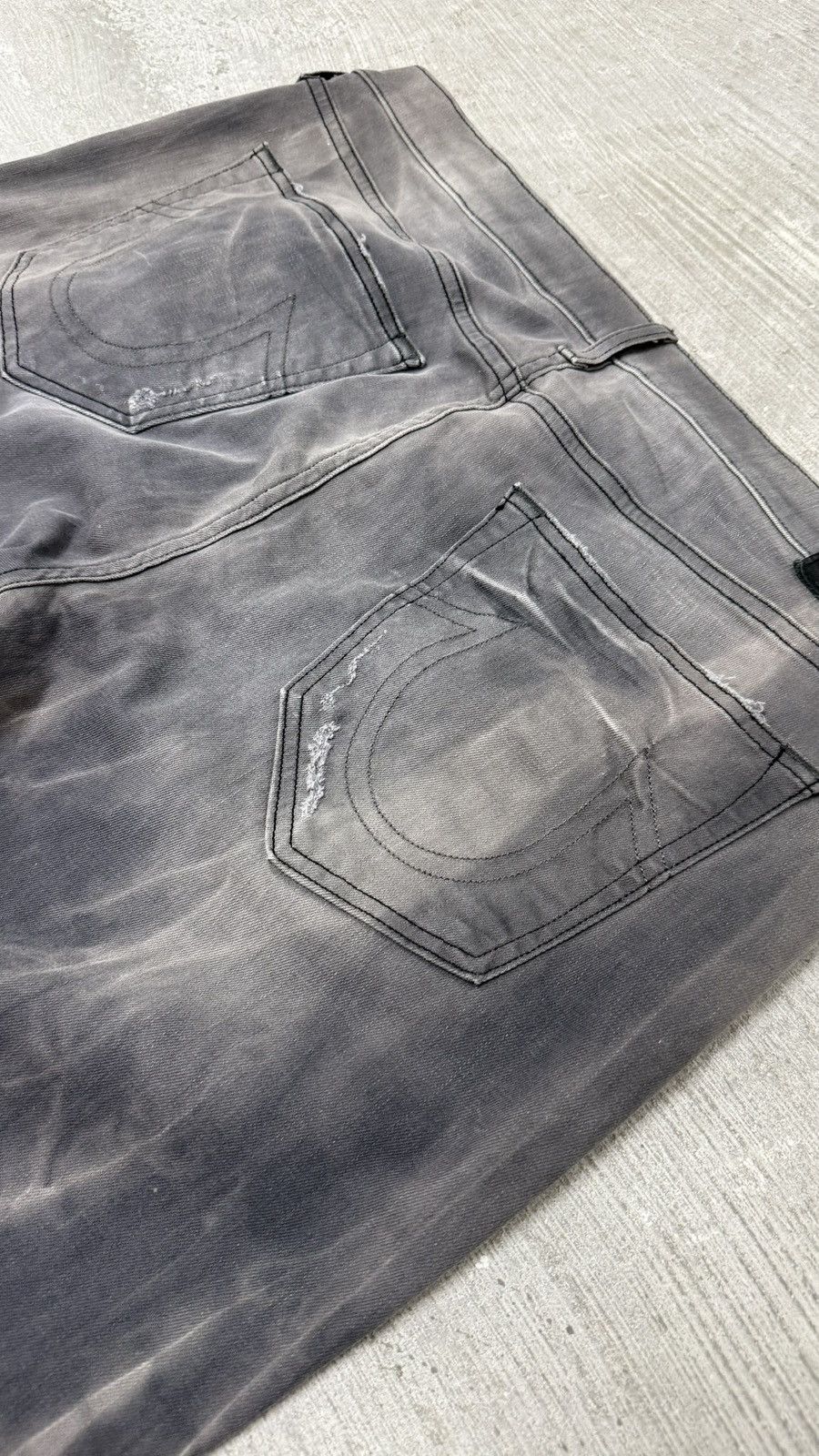 True Religion Black True Religion jeans Rocco faded Size US 38 / EU 54 - 5 Thumbnail