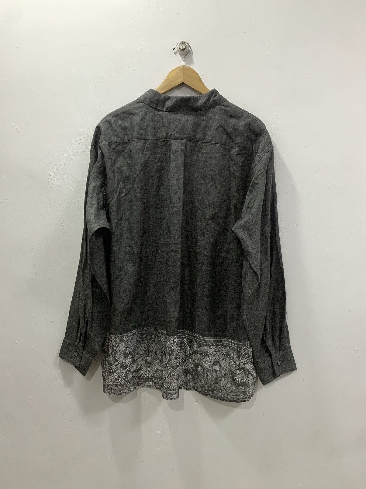 White Mountaineering WHITE MOUNTAINEERING SS20 BANDANA PRINTED L/S SHIRT Size US XL / EU 56 / 4 - 6 Thumbnail