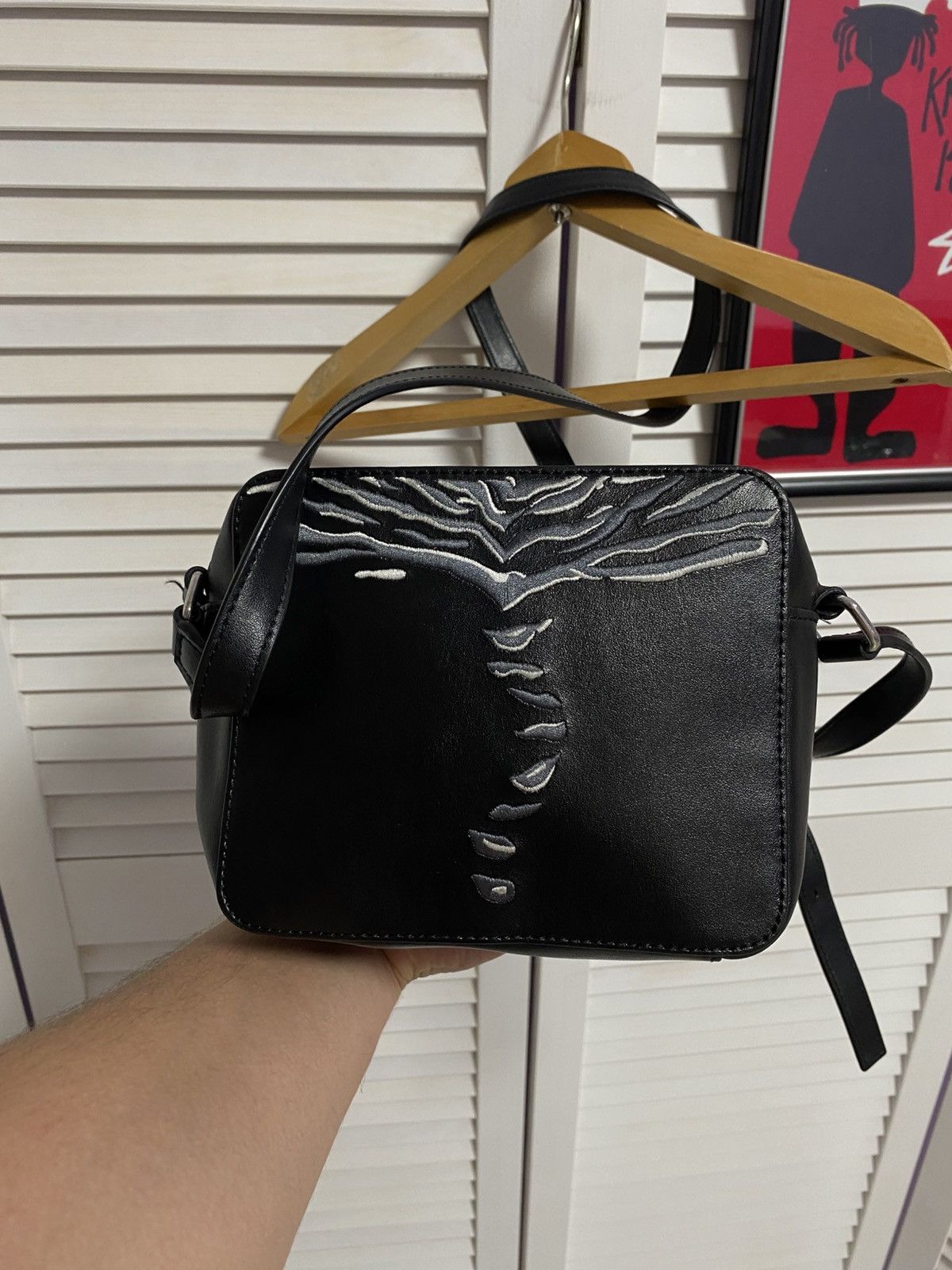 Kenzo Leather Sling Bag Kenzo Exterior Messenger Tiger Crossbody Size ONE SIZE - 6 Thumbnail
