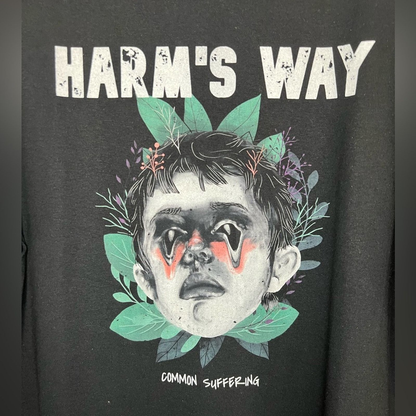 Band Tees HARM’S WAY COMMON SUFFERING HARDCORE BAND CONCERT TEE NWOT Size US XL / EU 56 / 4 - 2 Thumbnail