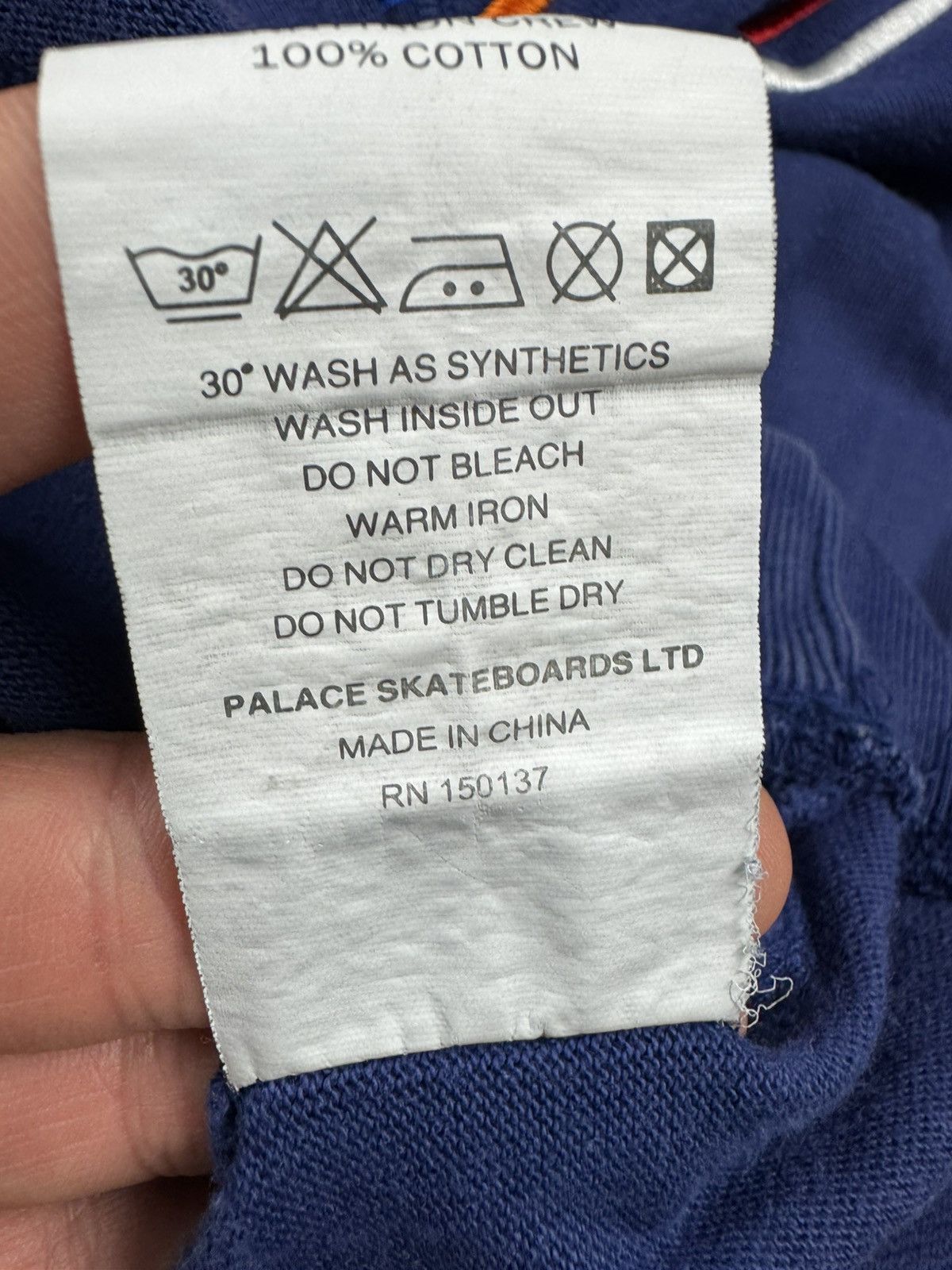 Palace Palace bennytron crew embroidered sellout sweatshirt Size US M / EU 48-50 / 2 - 11 Thumbnail