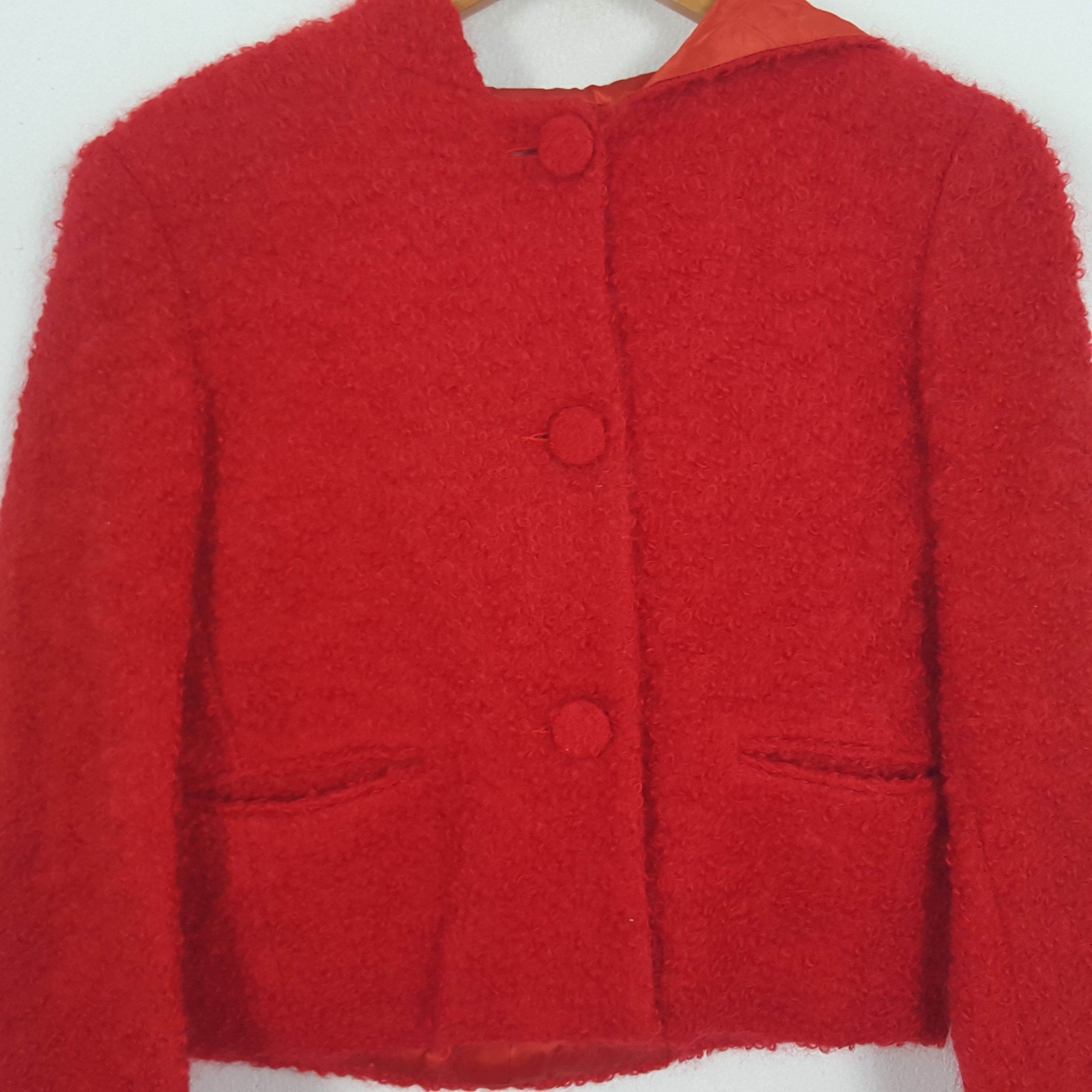 Vintage × agnes b. Vintage Agnes B. Fashion Designer Fleece Hoodie Jacket Size XS / US 0-2 / IT 36-38 - 2 Thumbnail