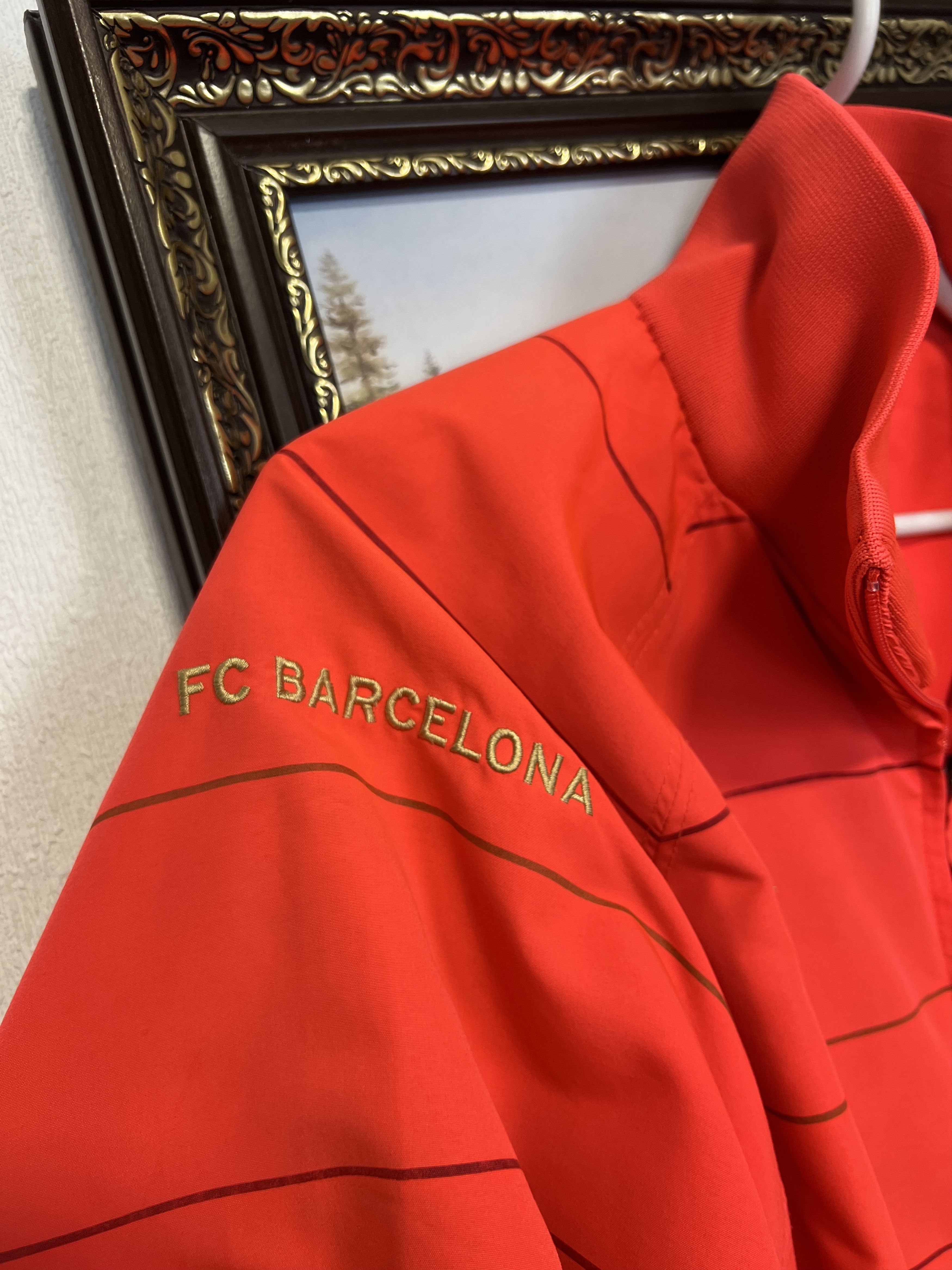 Nike Vintage Nike FC Barcelona Football Jacket Soccer Track Top Size US L / EU 52-54 / 3 - 5 Thumbnail