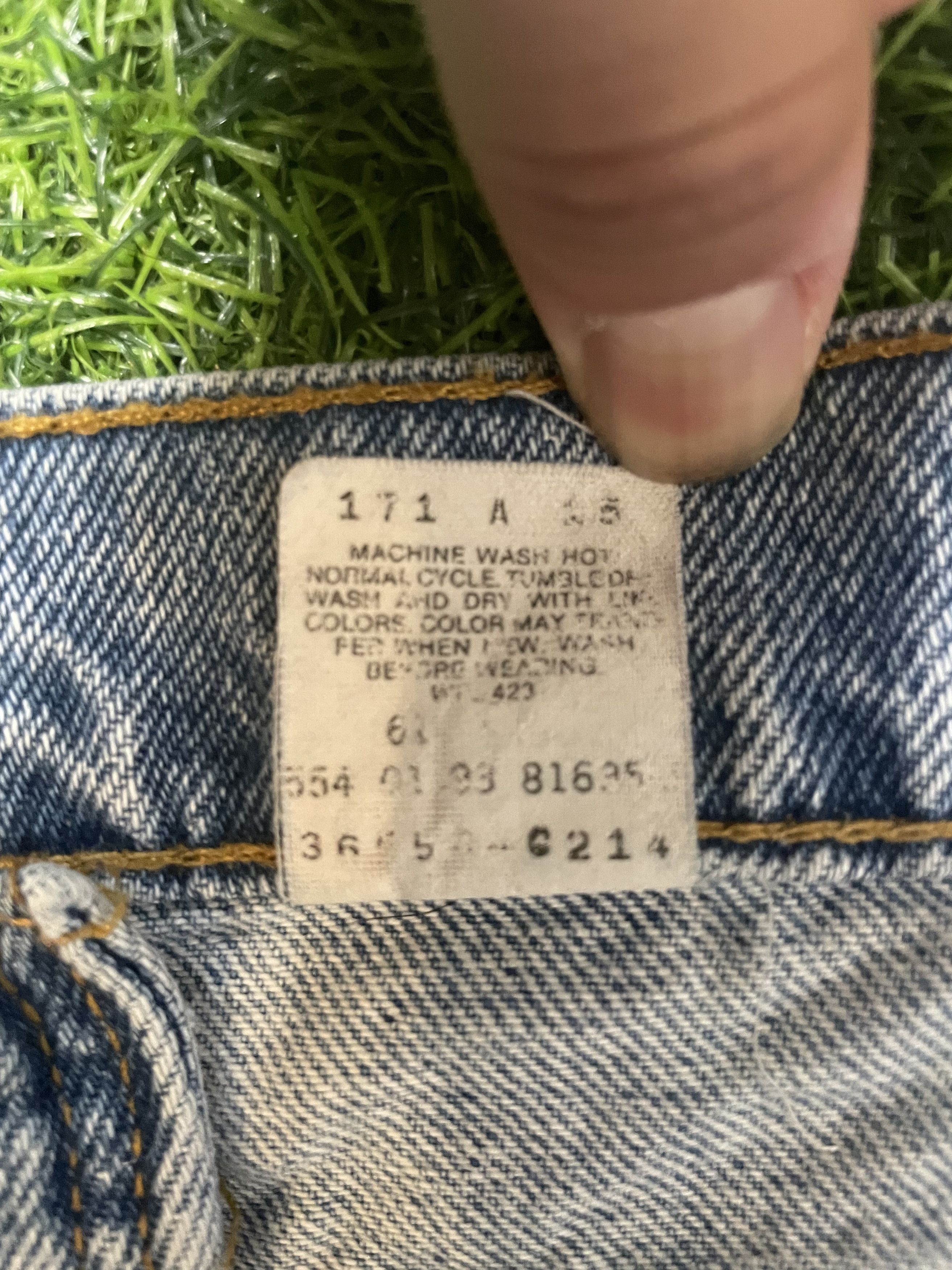Levi's Vintage Clothing Levi's Orange tab Vintage 90s Jean shorts Size US 34 / EU 50 - 5 Thumbnail