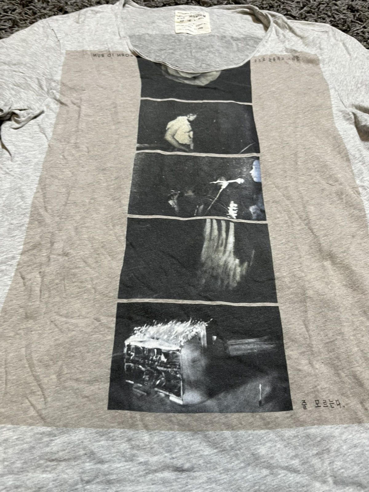Allsaints ALLSAINTS JAPAN STYLE PRINTED COTTON T-SHIRT Size US M / EU 48-50 / 2 - 2 Thumbnail