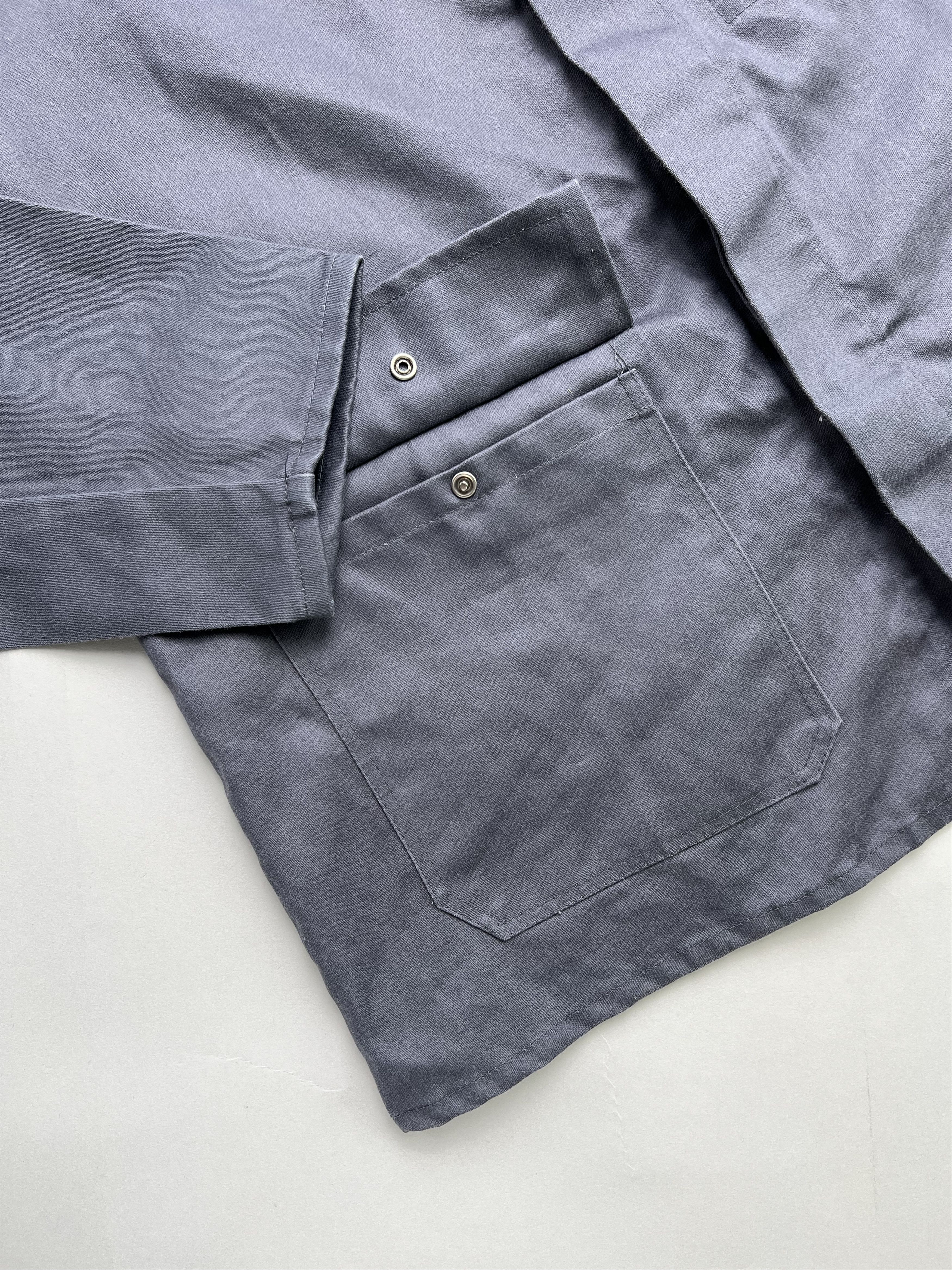 Vintage French Work Jacket Vintage Grey Size US L / EU 52-54 / 3 - 7 Thumbnail
