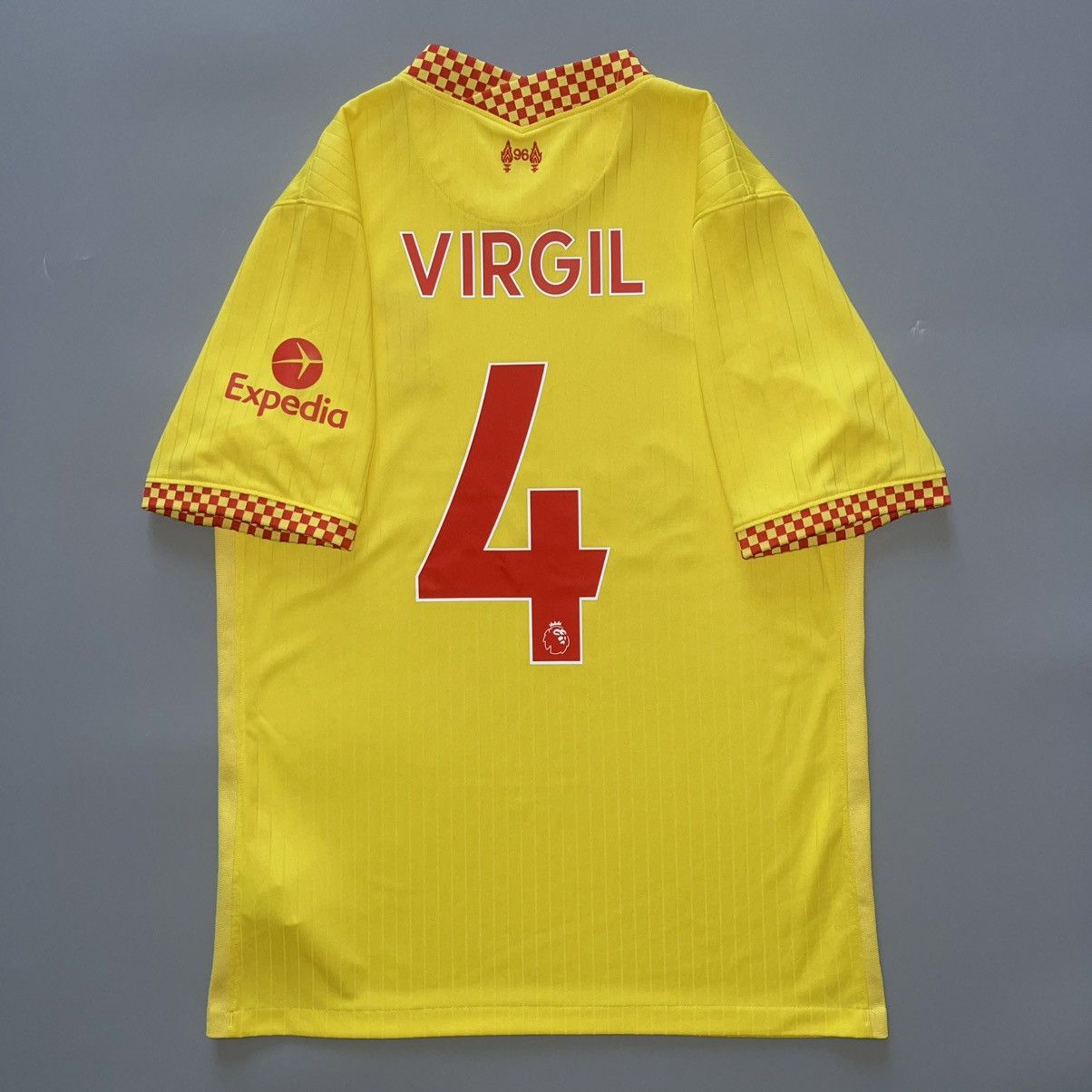 Nike × Vintage LIVERPOOL NIKE 2021/2022 FOOTBALL THIRD JERSEY #4 VIRGIL Size US M / EU 48-50 / 2 - 1 Thumbnail