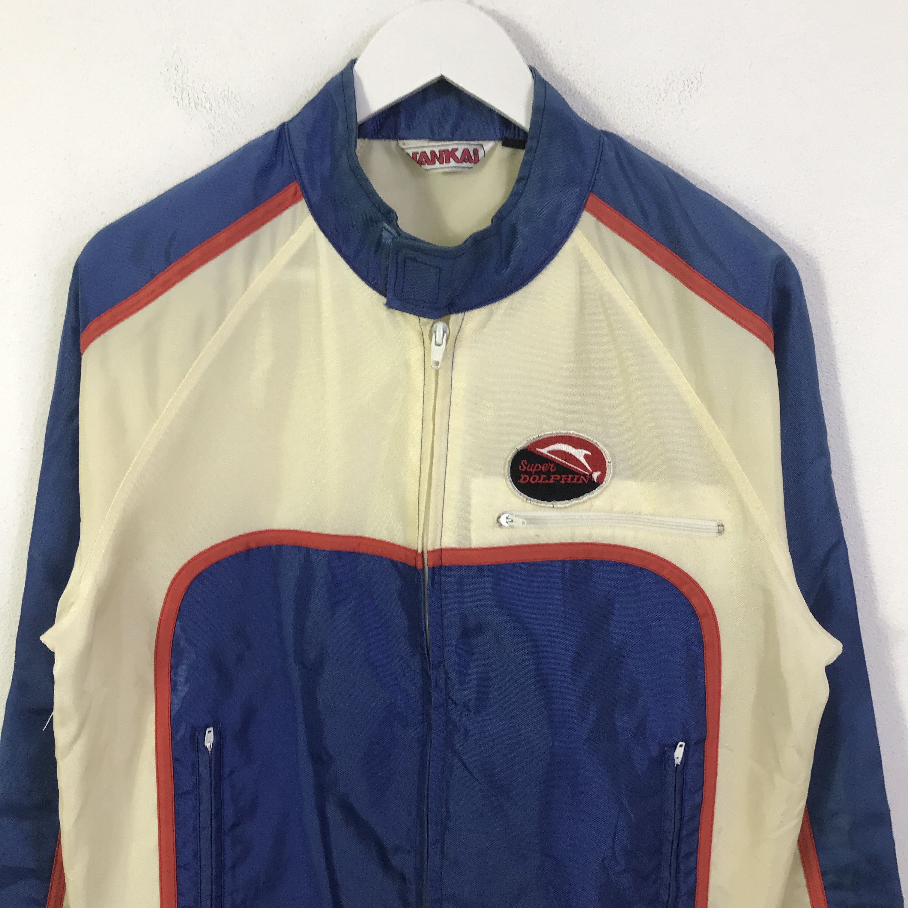 Japanese Brand Nankai biker super dolphin jacket K125B16 Size US M / EU 48-50 / 2 - 2 Thumbnail