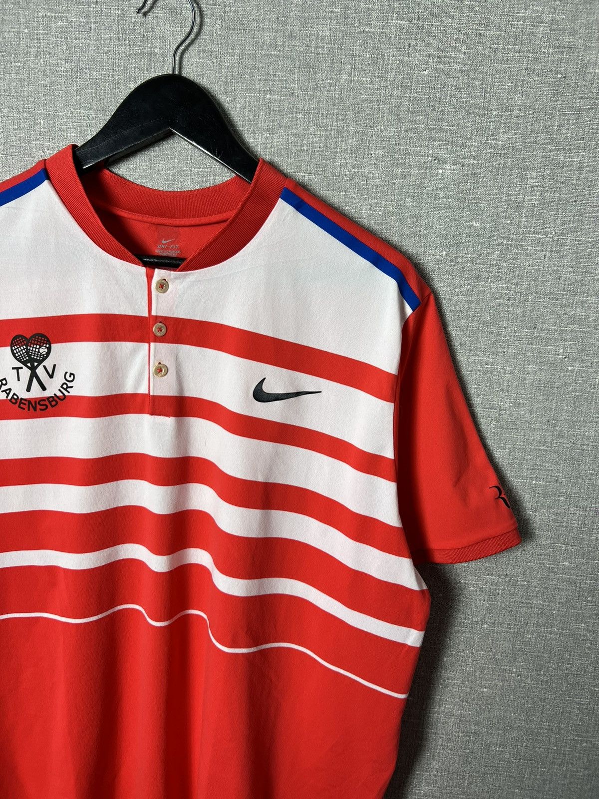 Nike Nike Premier Rf Roger Federer Tennis Polo Miami Collection Size US XL / EU 56 / 4 - 4 Thumbnail