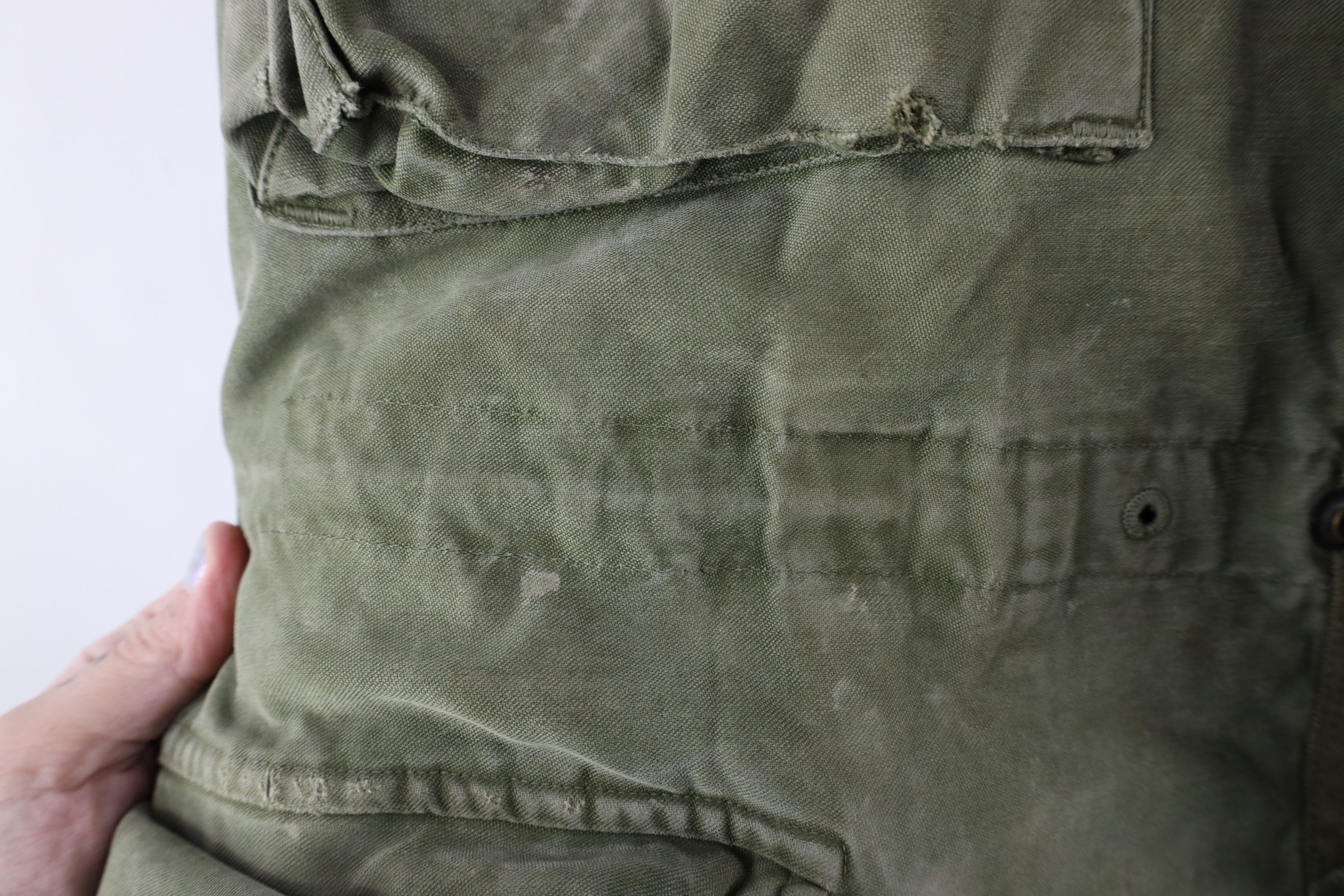 Vintage Vintage 50s Korean War M-1951 Field Shell Jacket Green USA Size US M / EU 48-50 / 2 - 4 Thumbnail