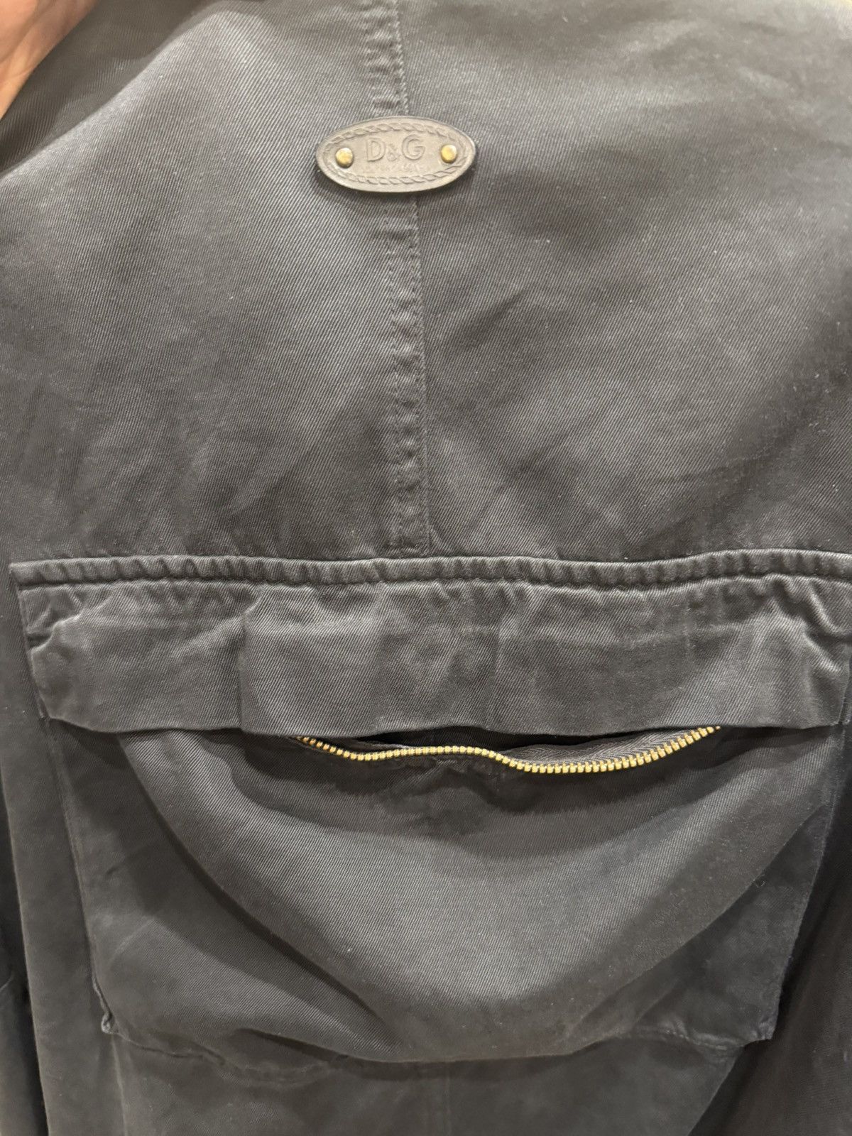 Dolce & Gabbana Archive A/W 2006 D&G double zip army jacket Size US L / EU 52-54 / 3 - 5 Thumbnail