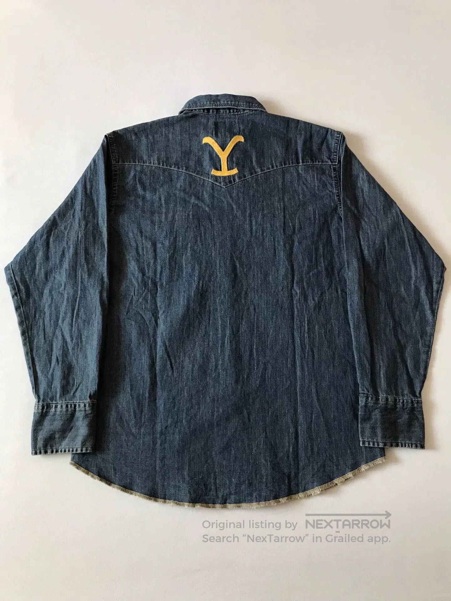 Wrangler Wrangler x Yellowstone Dutton Ranch Denim Shirt. Size US L / EU 52-54 / 3 - 2 Thumbnail