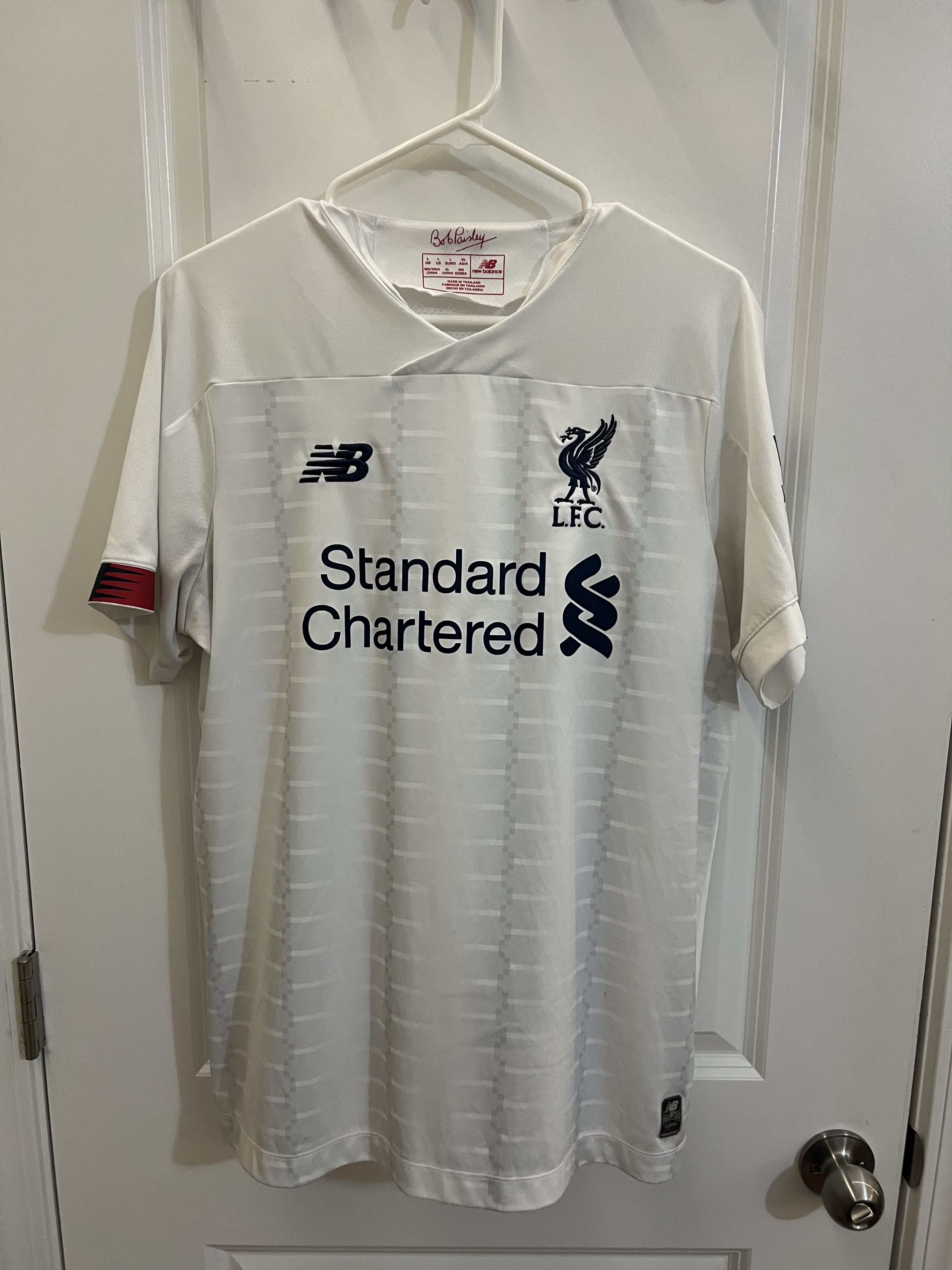 New Balance Liverpool 18/19 Away Jersey Size US L / EU 52-54 / 3 - 1 Thumbnail