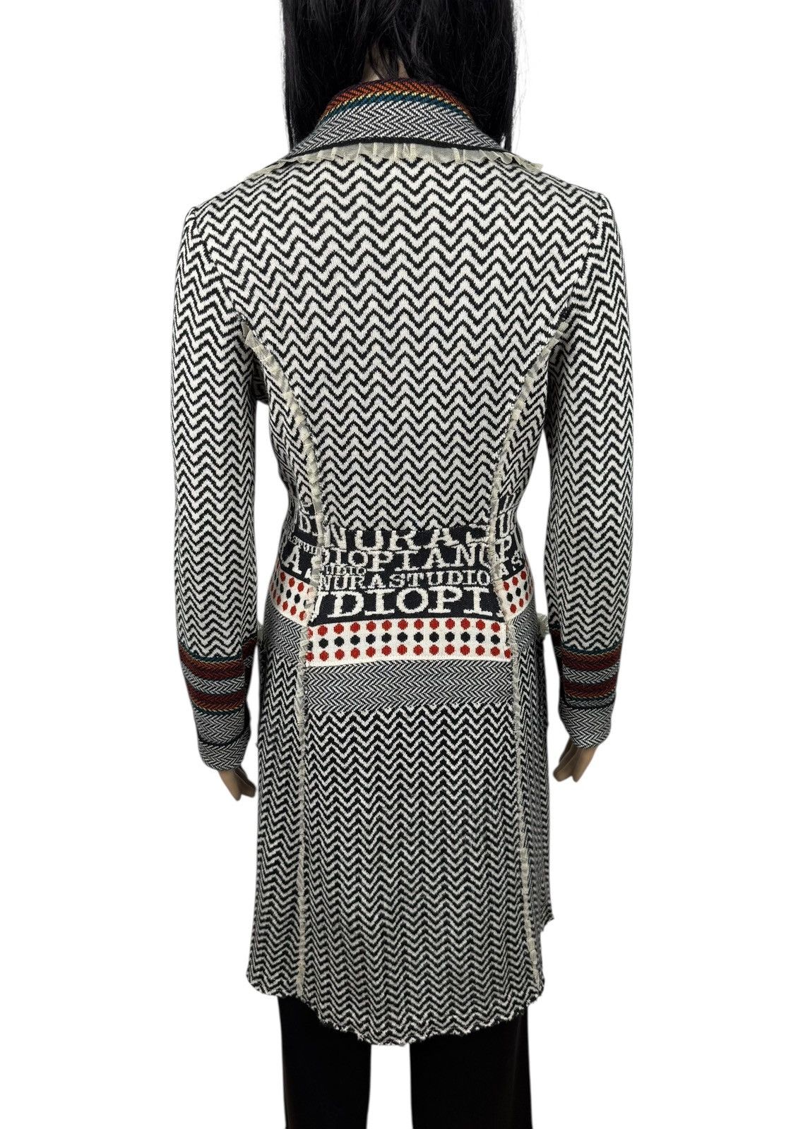 Other Pianura Studio Wool Knit Coat Ribbed size 40 Italy Size S / US 4 / IT 40 - 11 Thumbnail