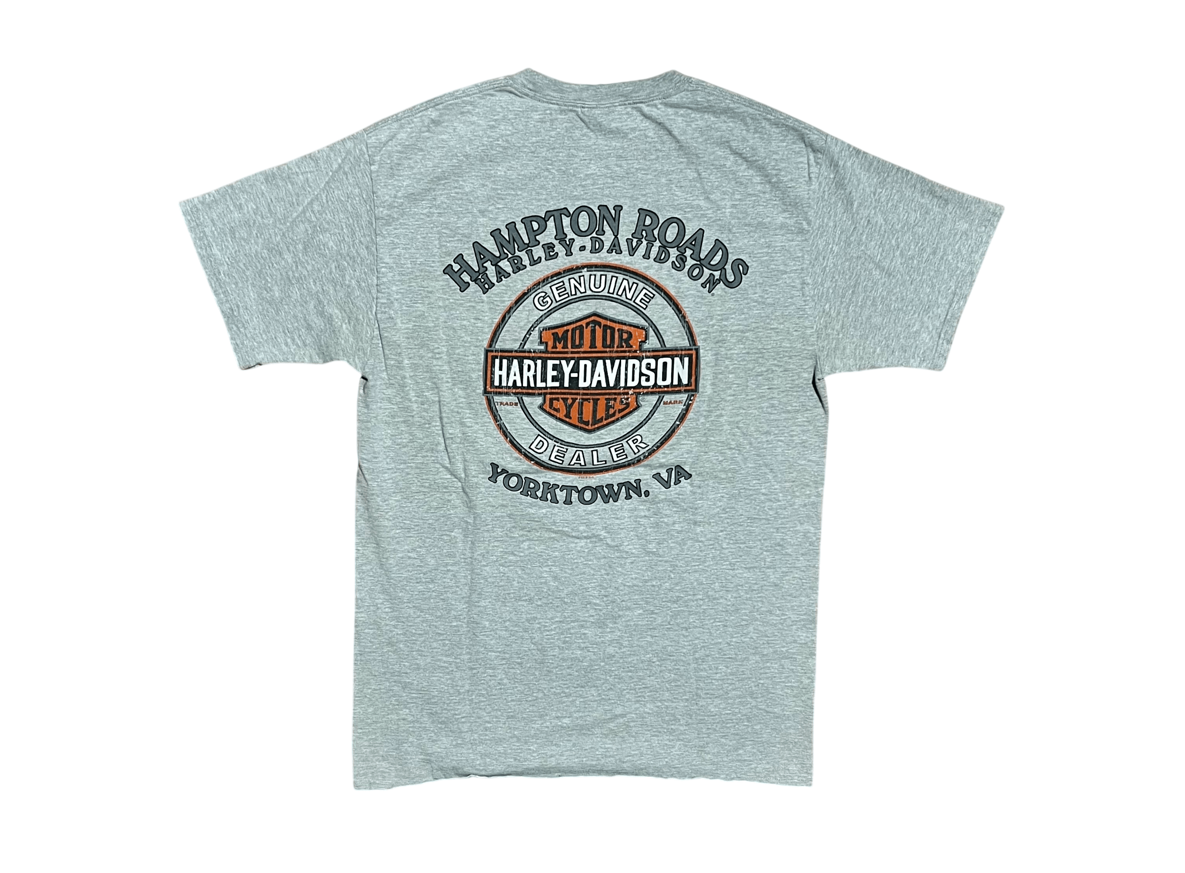 Harley Davidson Harley Davidson Motorcycle Yorktown VA Vintage T-Shirt Size US L / EU 52-54 / 3 - 2 Thumbnail