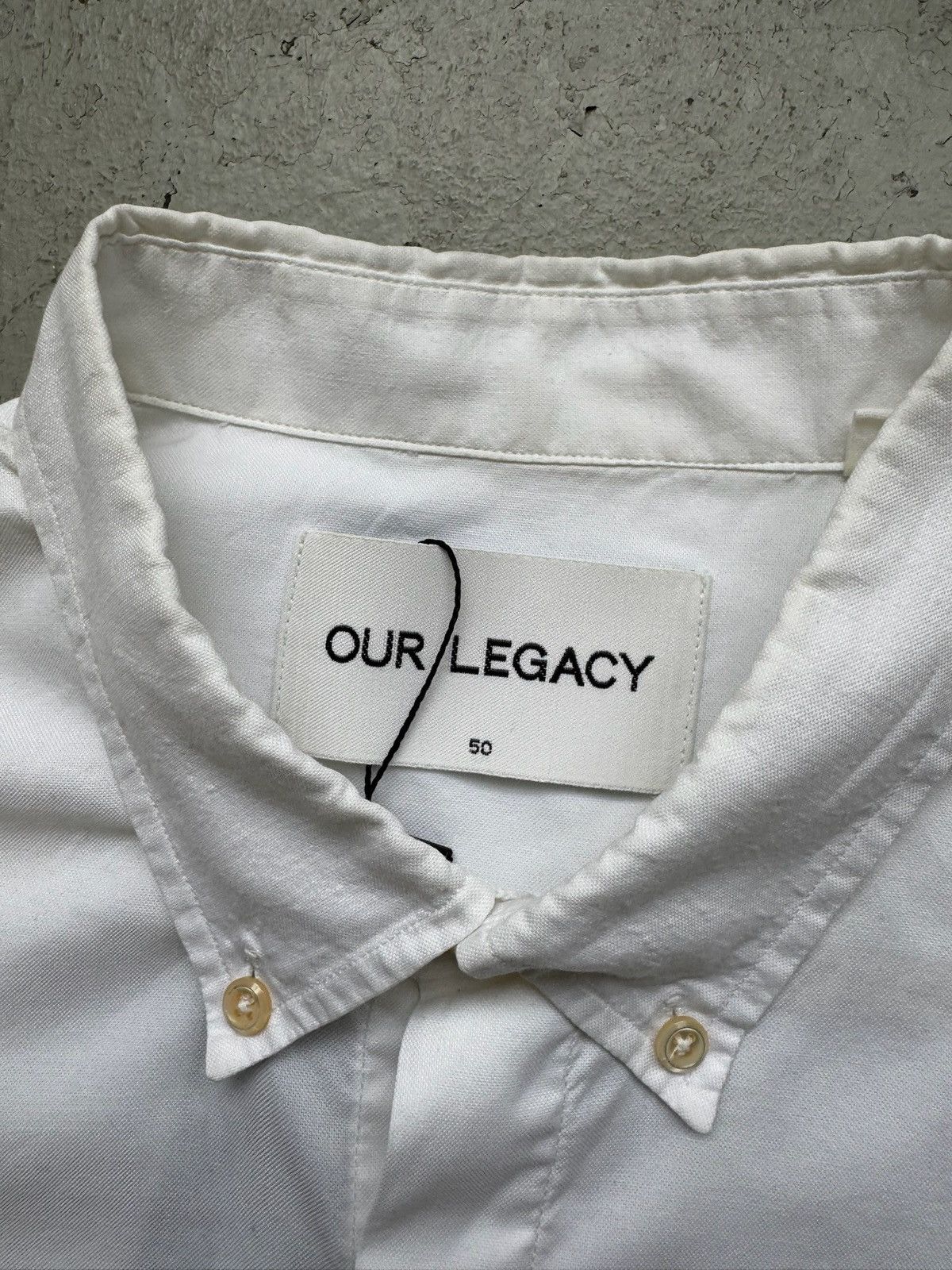 Our Legacy Our Legacy White Long Sleeve Size US M / EU 48-50 / 2 - 6 Thumbnail
