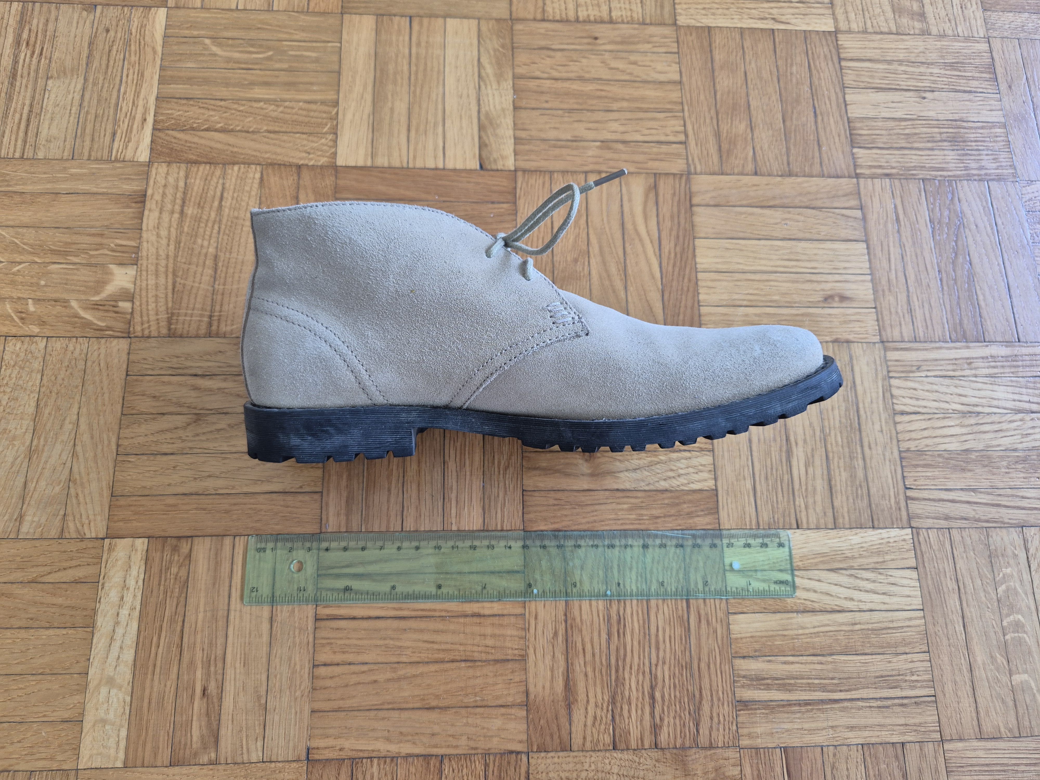 Lands' End Light Beige Suede Chukka Boots Size US 8.5 / EU 41-42 - 9 Thumbnail
