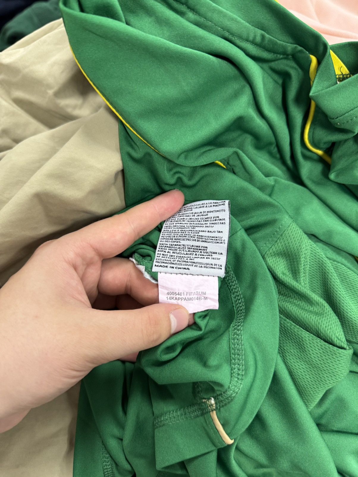 Kappa Vintage Kappa Brazil Jersey Football Shirt Blockore L Size Size US L / EU 52-54 / 3 - 8 Thumbnail