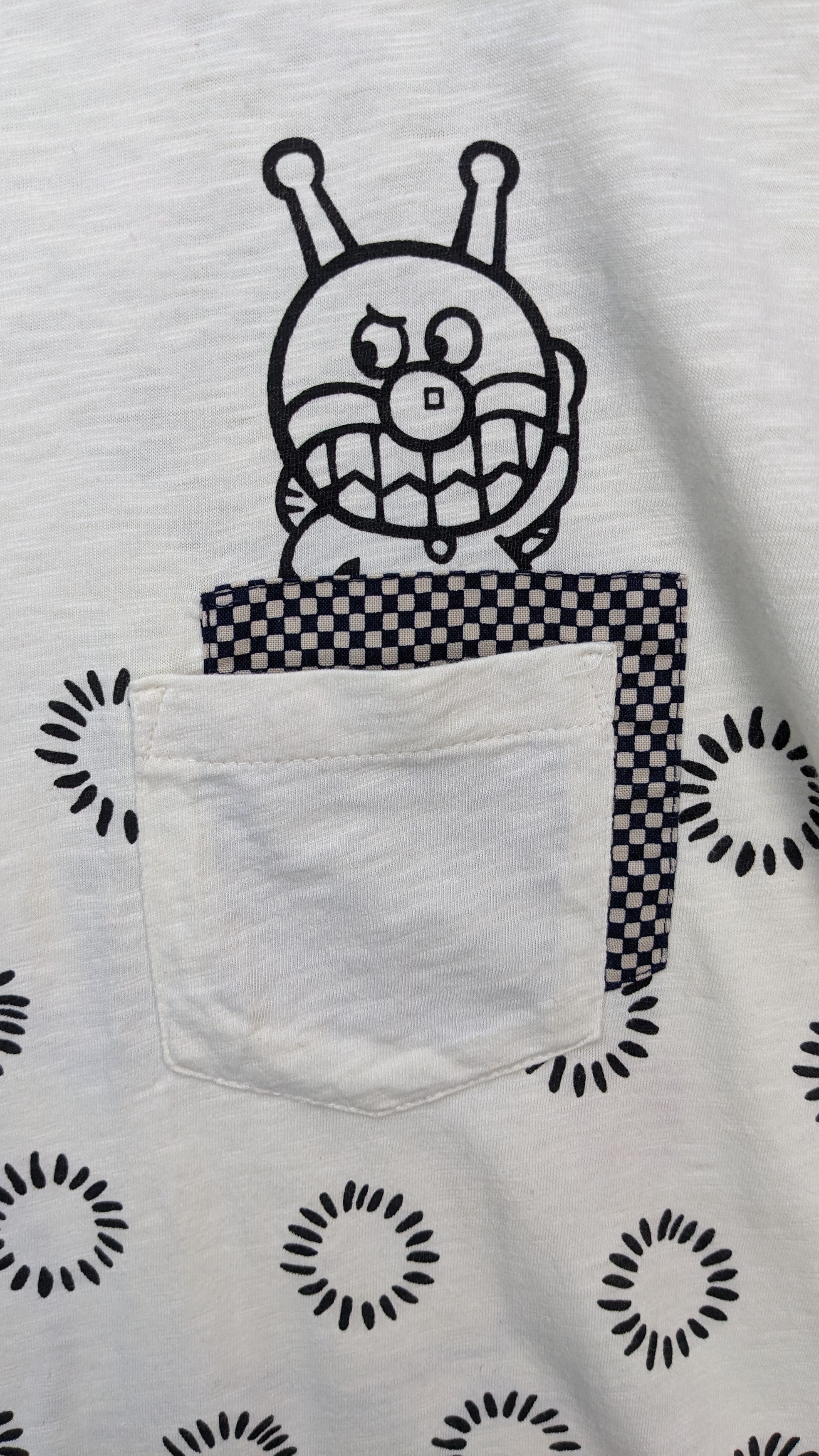 Anime Japanese Anime Anpaman Single Pocket Tshirt Size US L / EU 52-54 / 3 - 4 Thumbnail